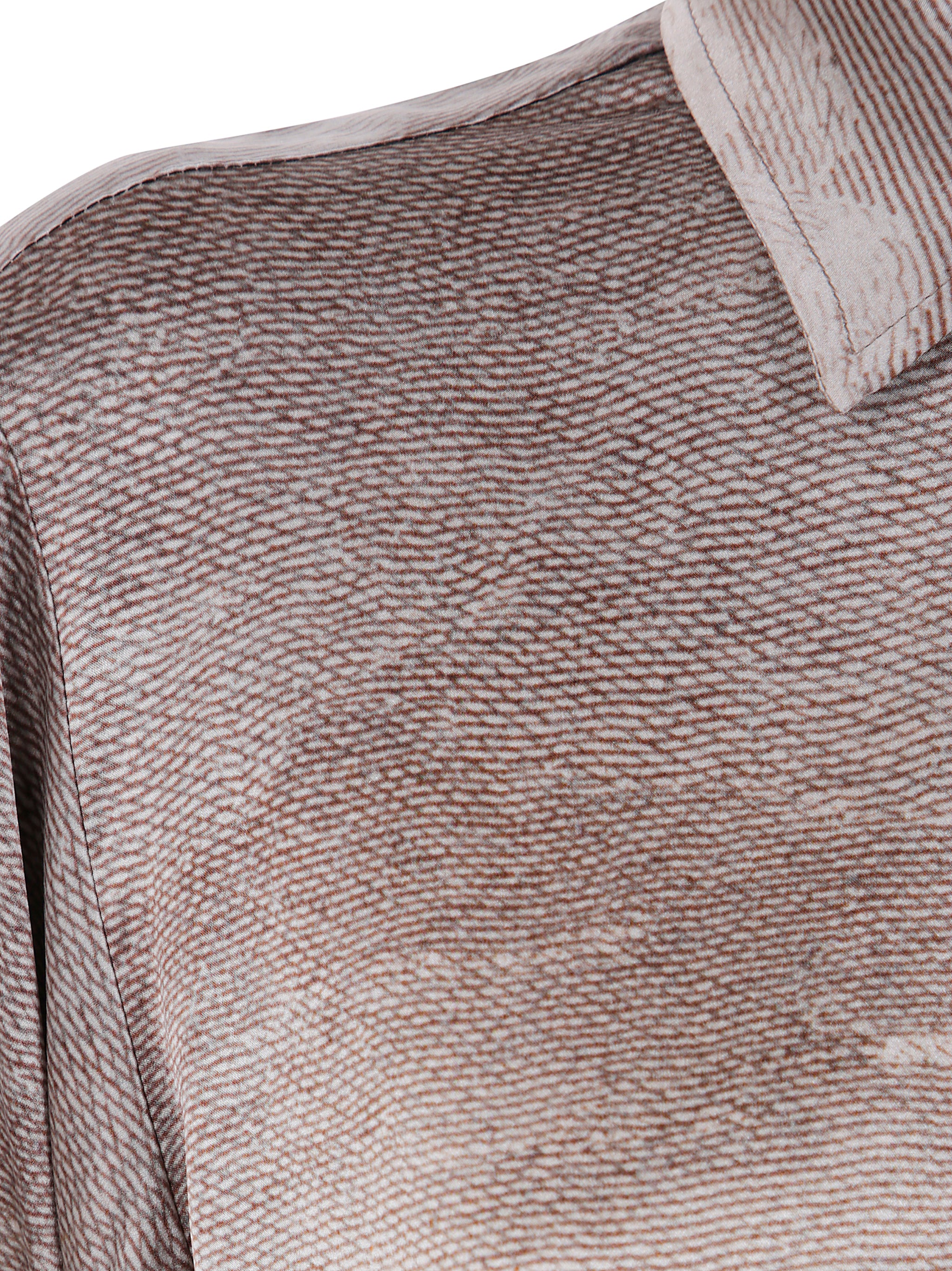 PIERRE LOUIS MASCIA Longsleeve Silk Blend Shirt