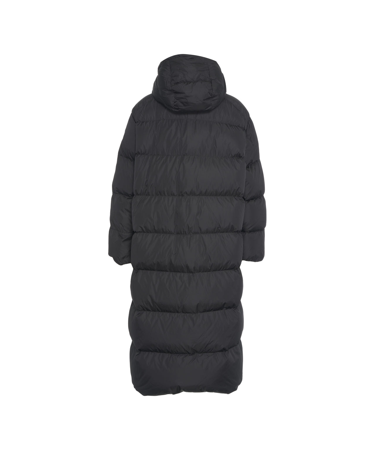 ADD Long Down Jacket with Hood for Women