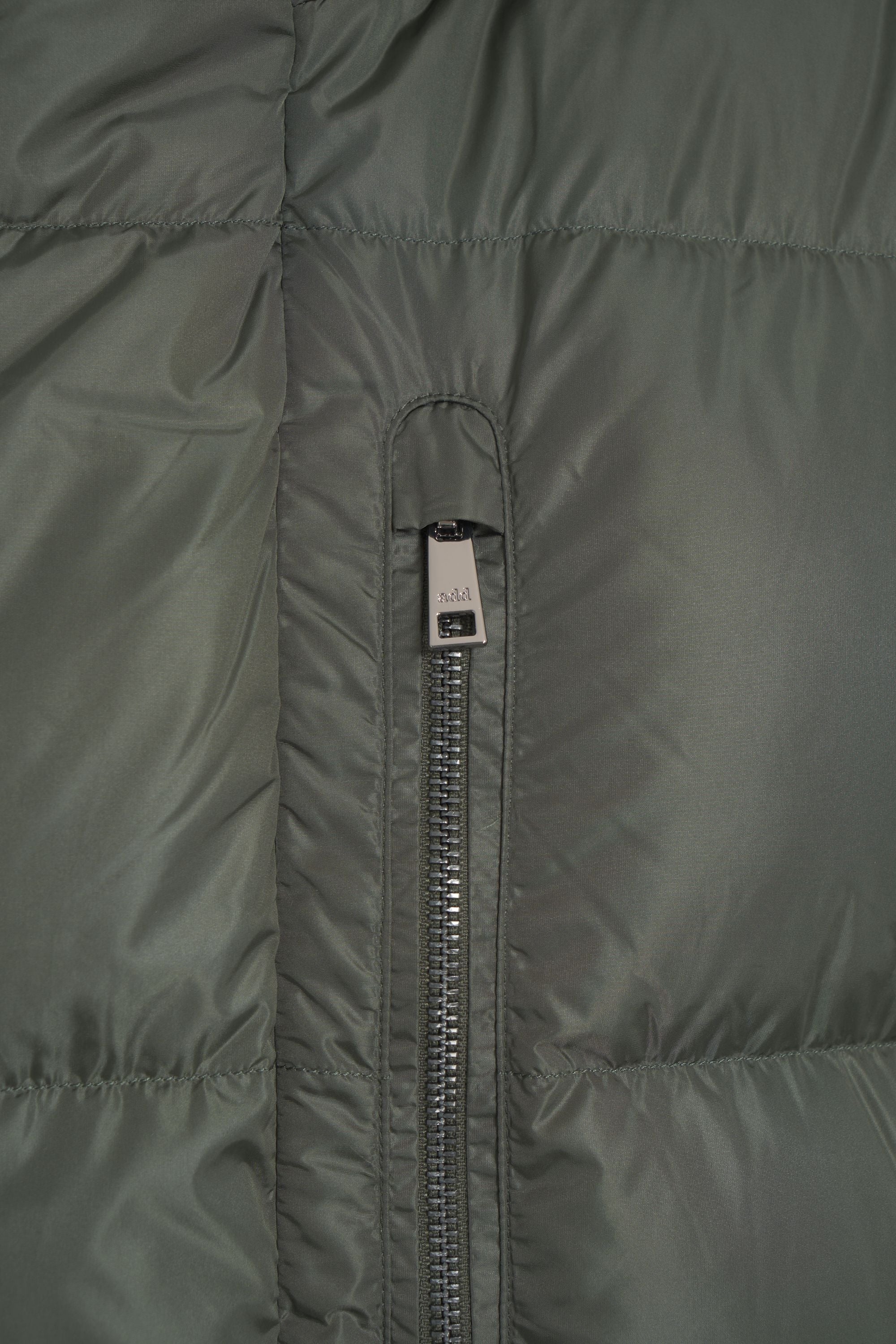 ADD Long Quilted Down Jacket for Men