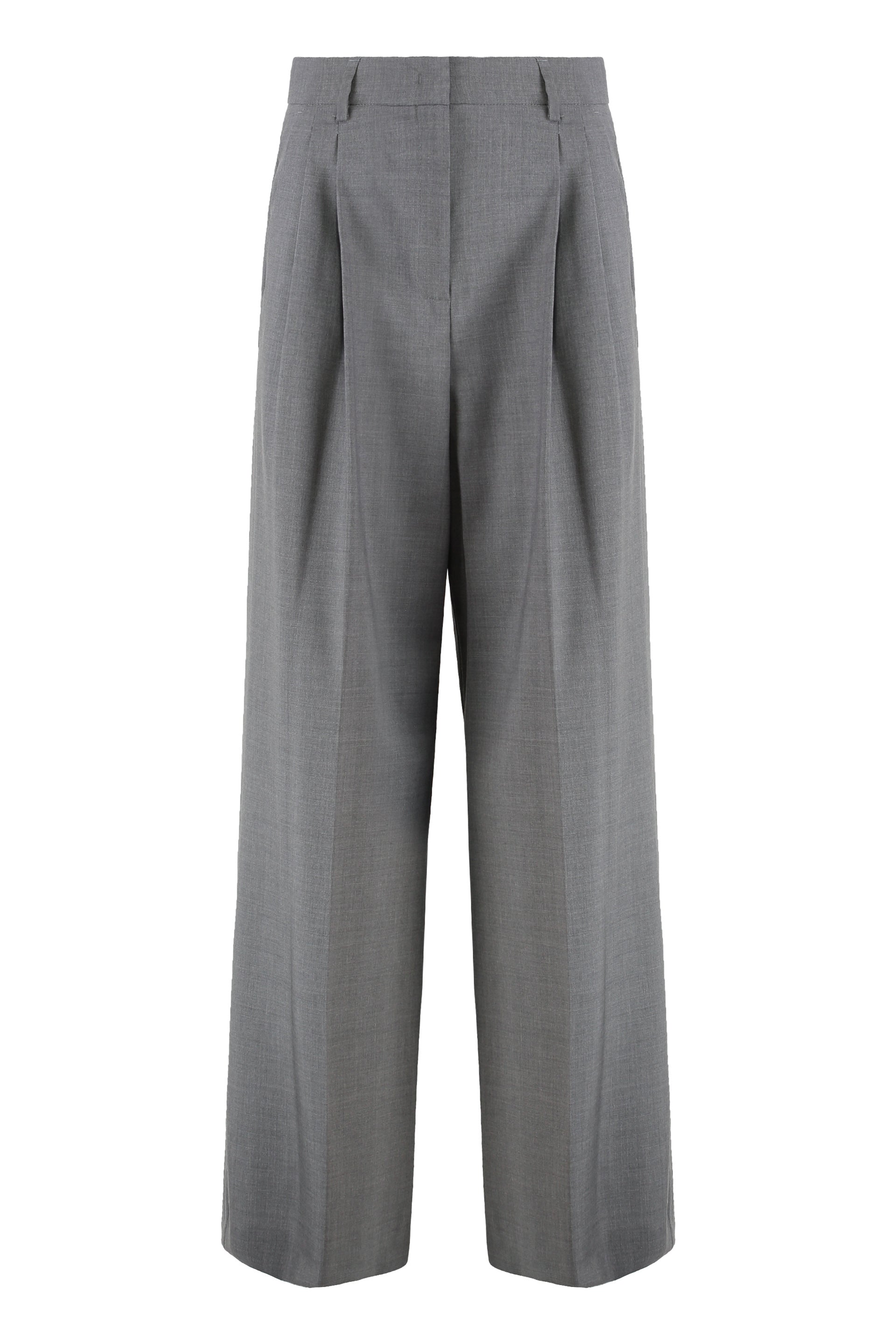 WEEKEND MAX MARA Elegant Virgin Wool Trousers