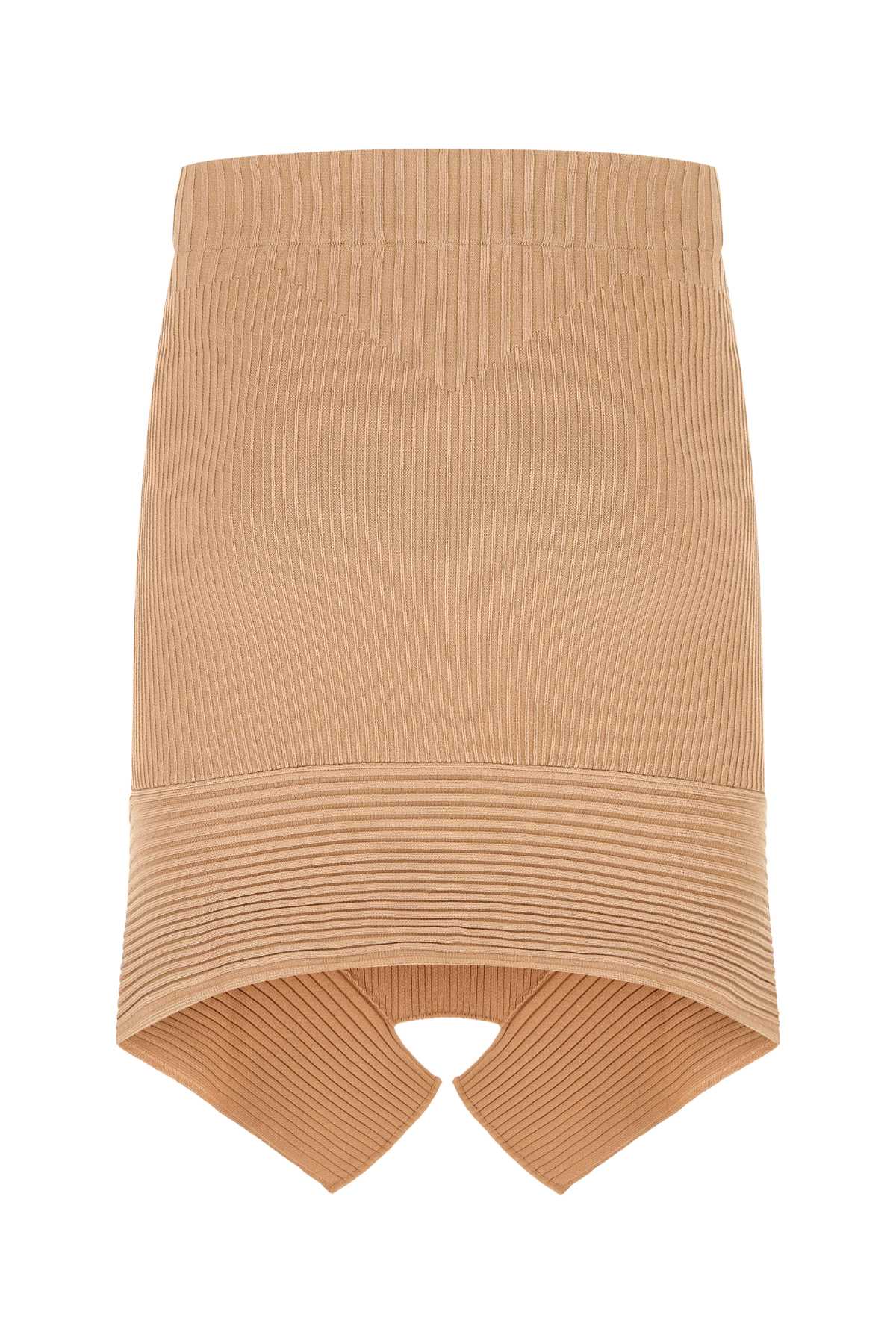 ANDREADAMO Women's Stretch Viscose Blend Mini Skirt