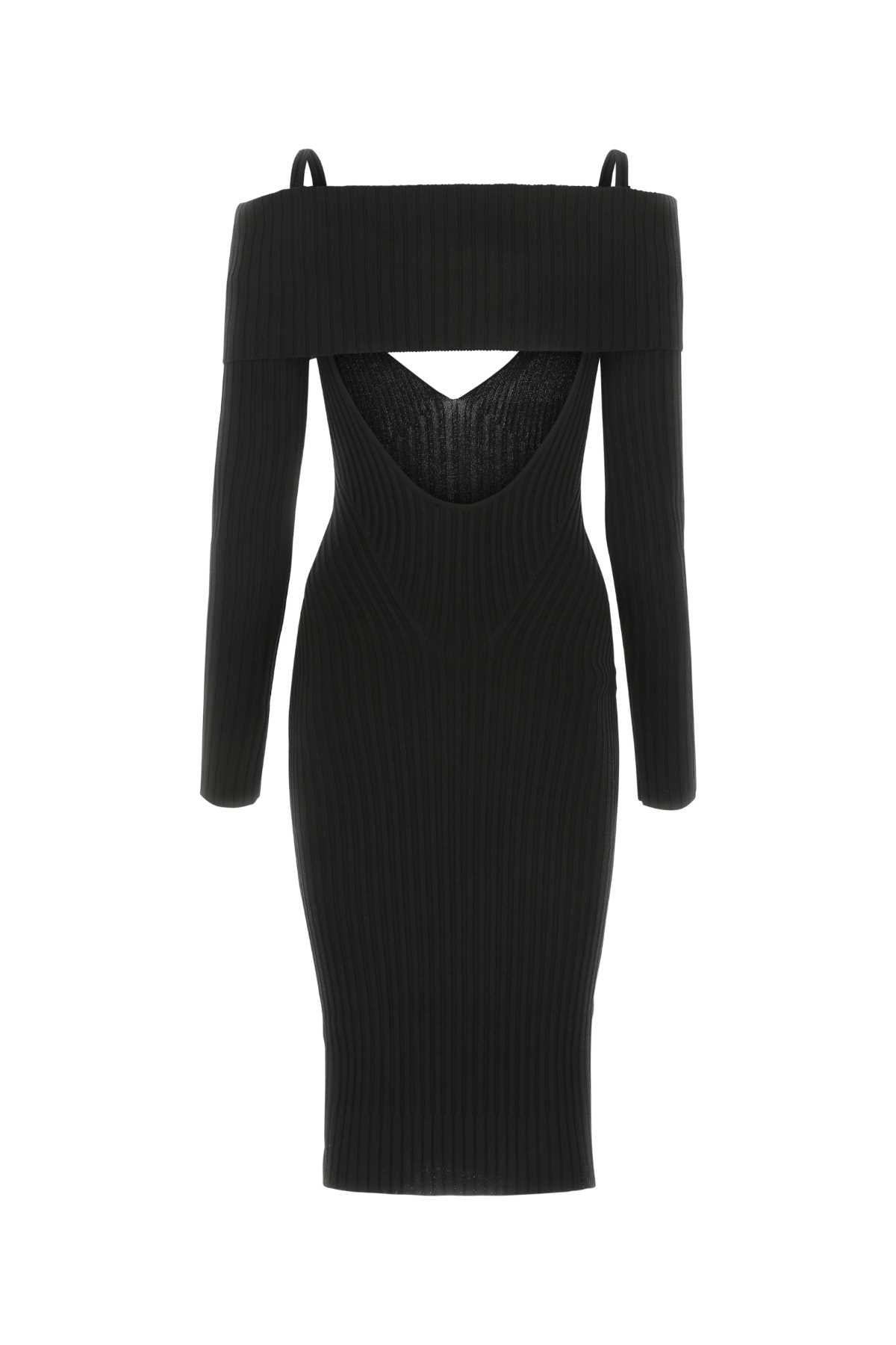 ANDREADAMO Stretch Viscose Blend Mini Dress for Women - FW22