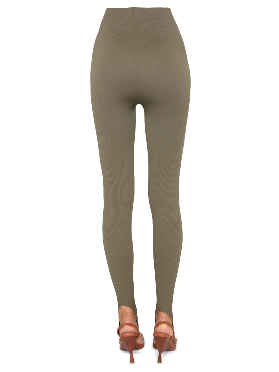 ANDREADAMO High-Waisted Elastic Waistband Leggings