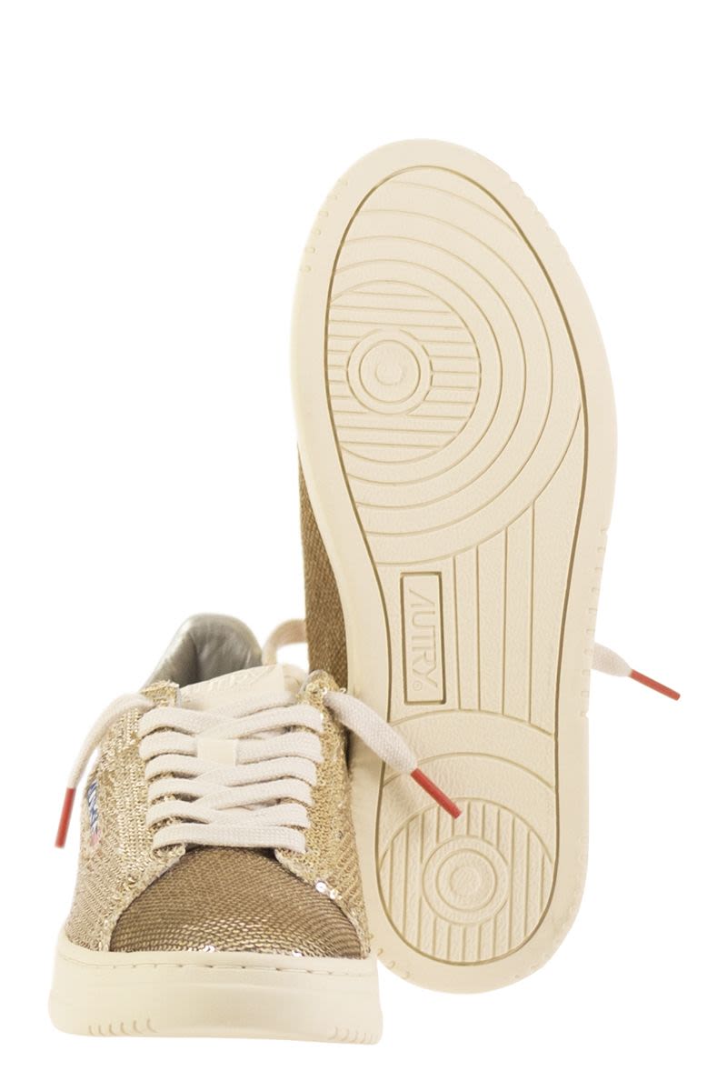 AUTRY Dallas Low Sequin Embellished Sneaker for Women