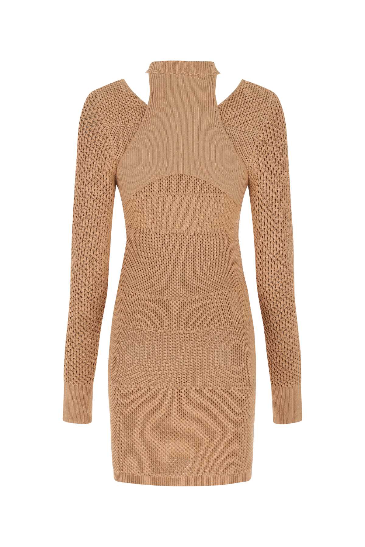 ANDREADAMO Chic Mini Mesh Dress for Women