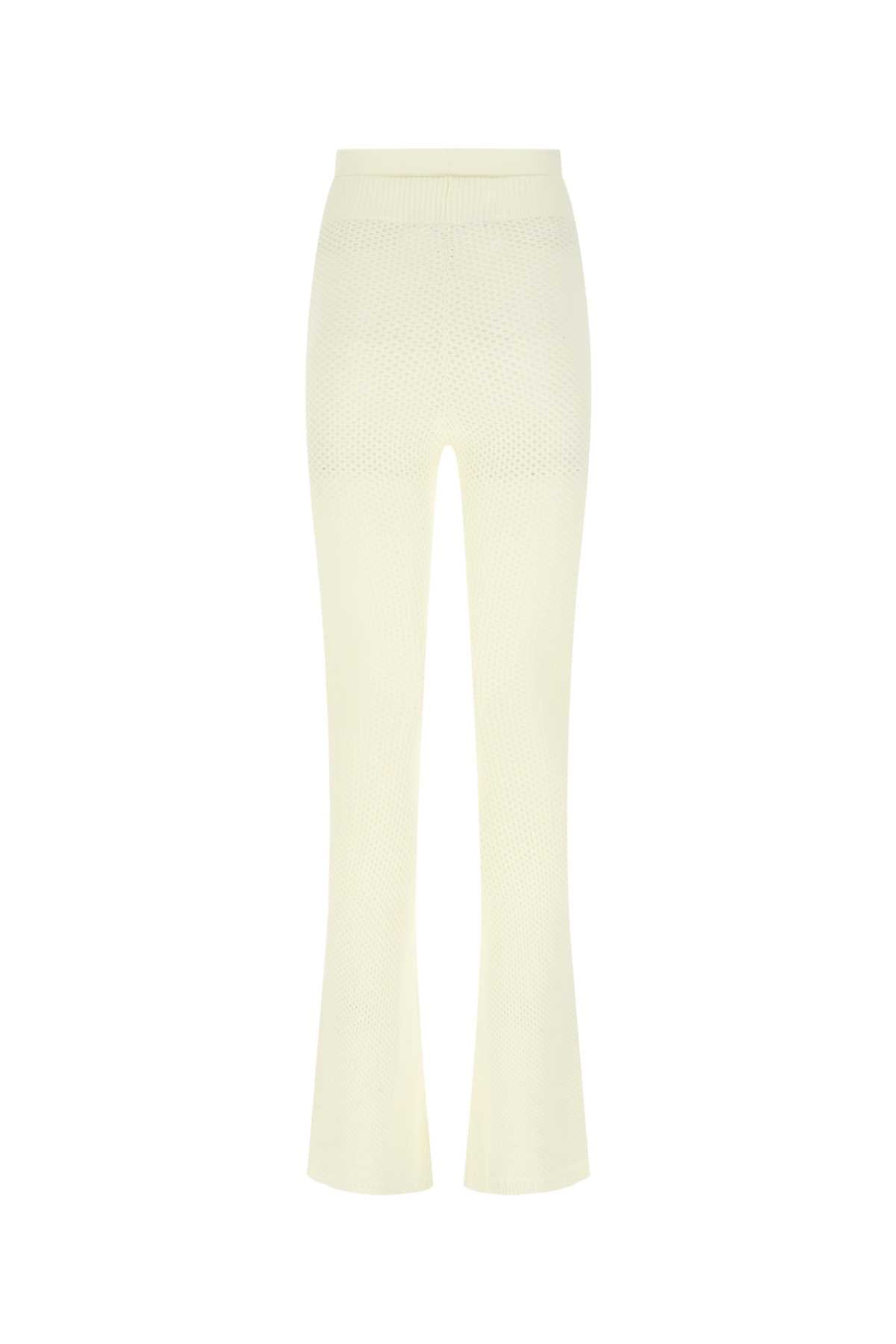 ANDREADAMO Stretch Viscose Blend Trousers for Women