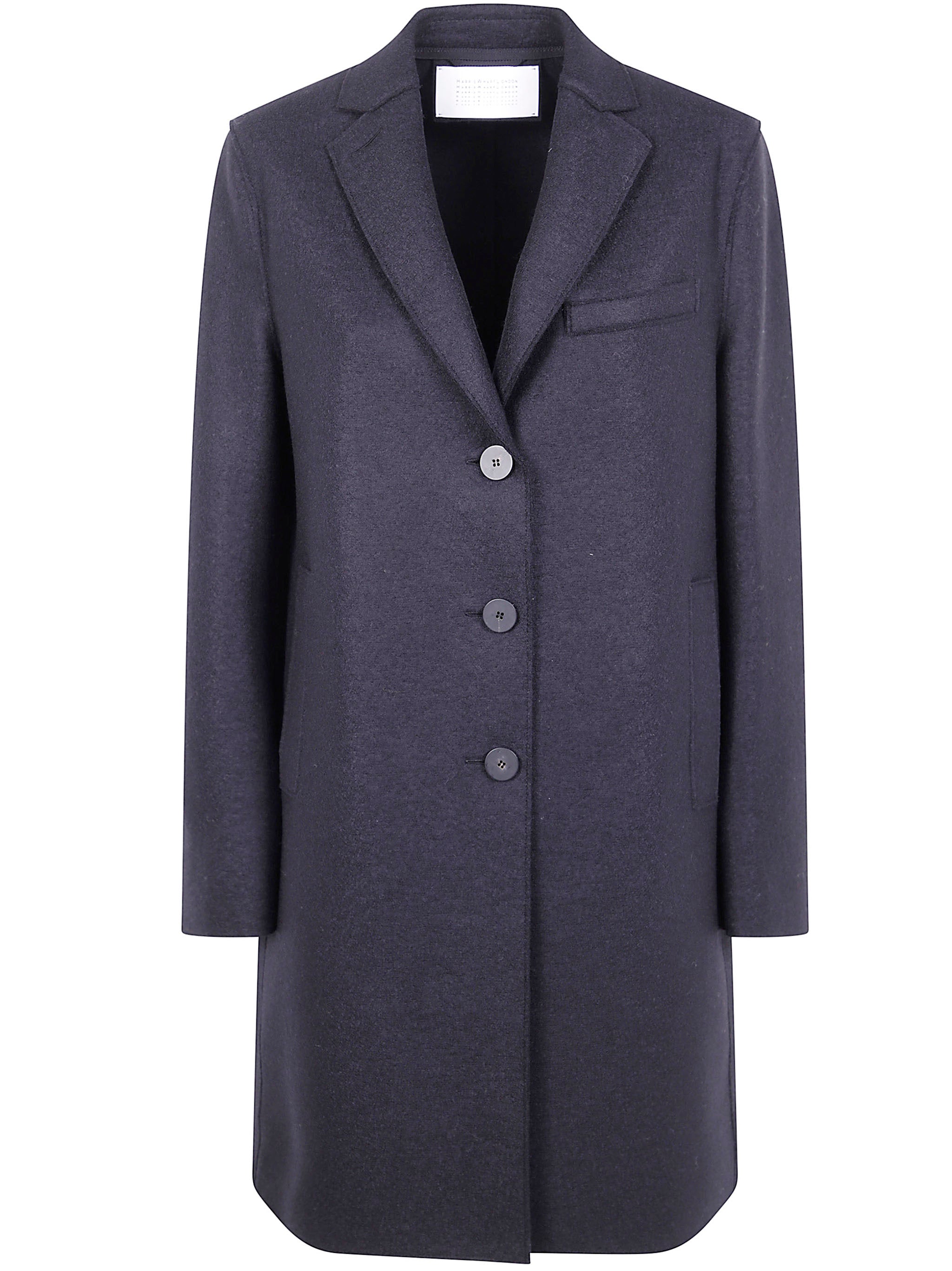 HARRIS WHARF LONDON Women's Pressed Wool Topcoat