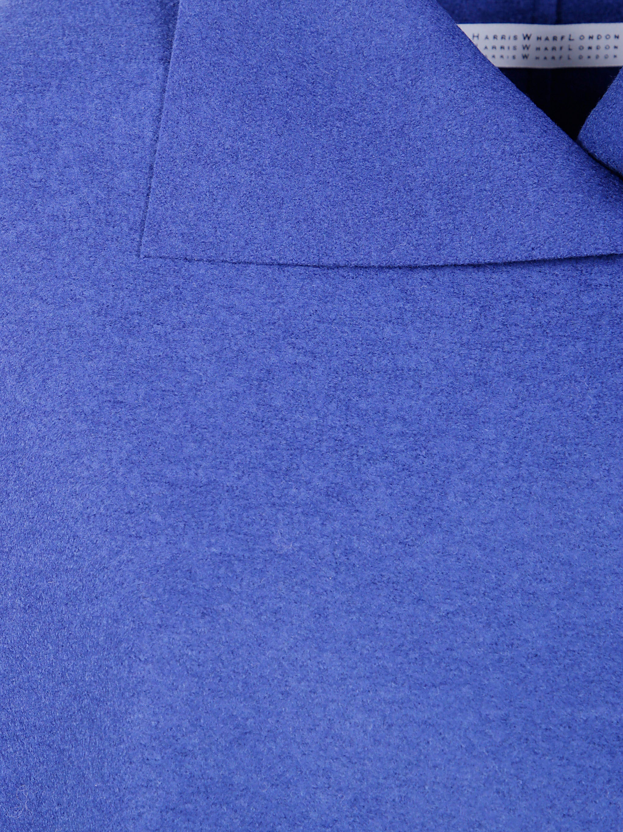 HARRIS WHARF LONDON Women's Kimono Mantle in Pressed Wool