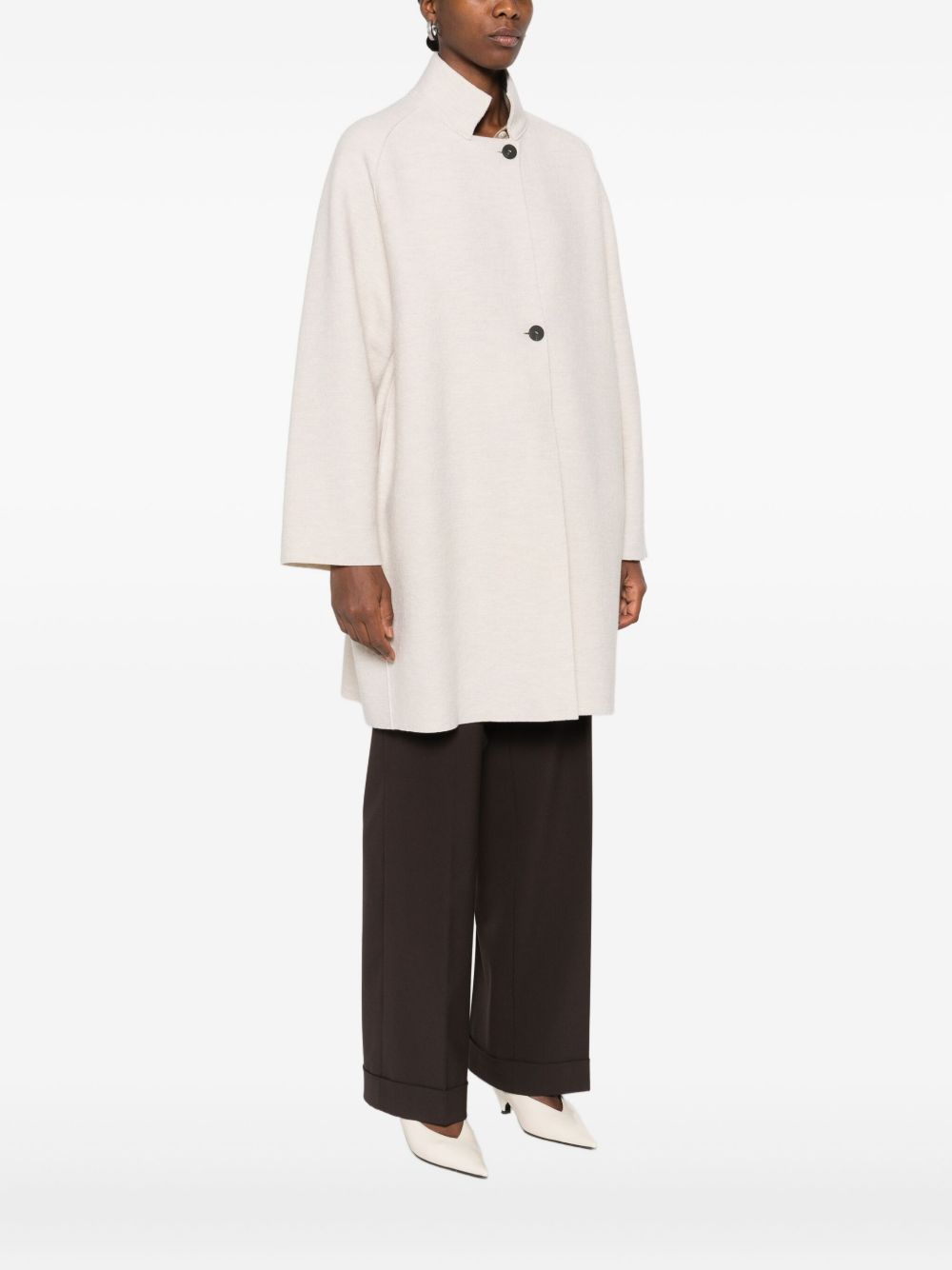 HARRIS WHARF LONDON Wool Single-Breasted Jacket for Women - FW25