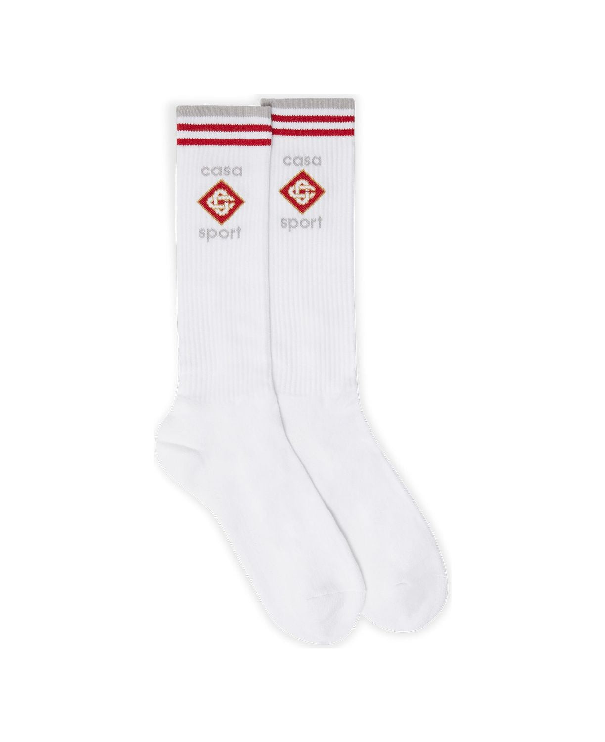 CASABLANCA Unisex Printed Basketball Socks