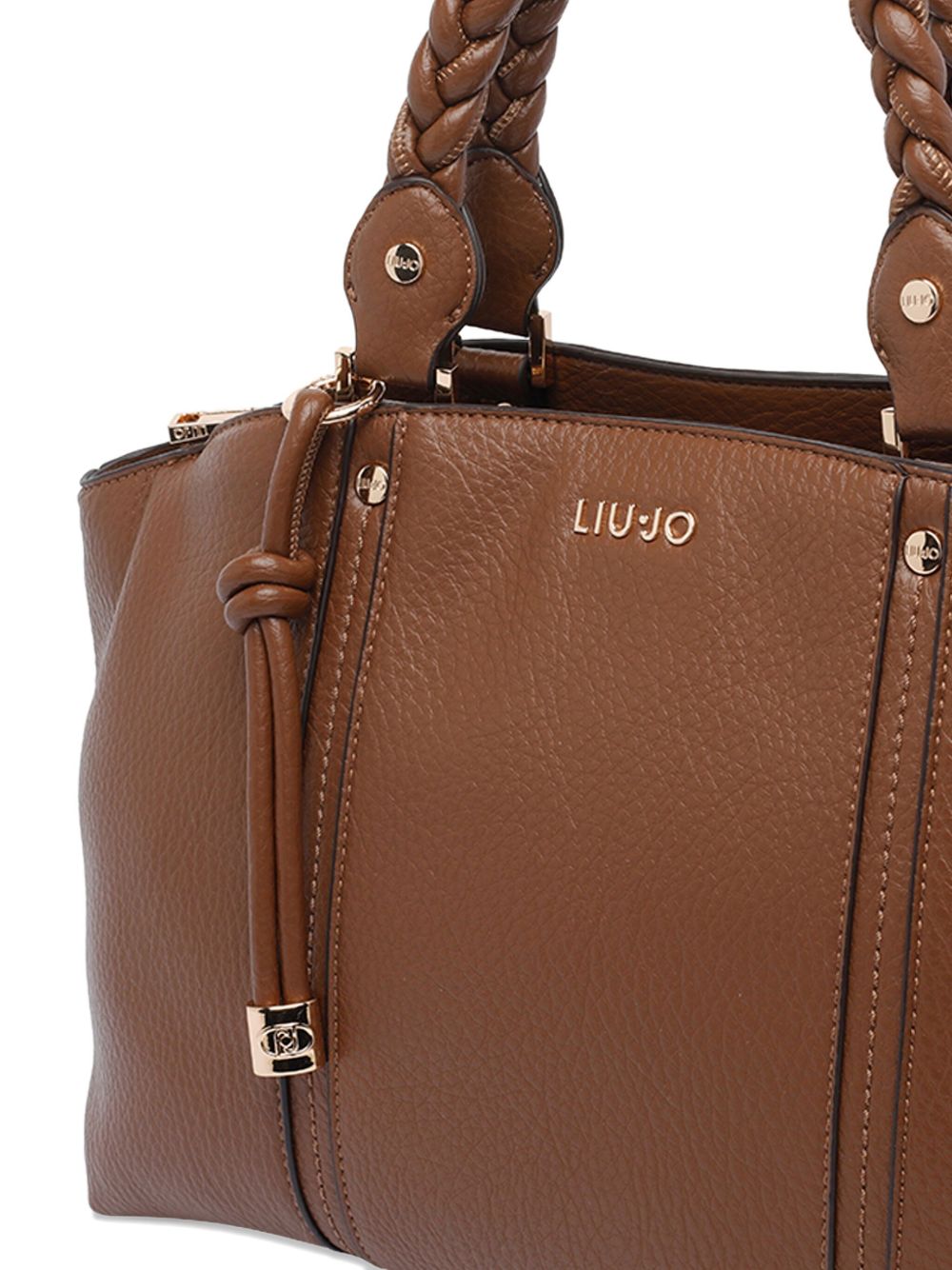 LIU JO Braided Top Handle Handbag