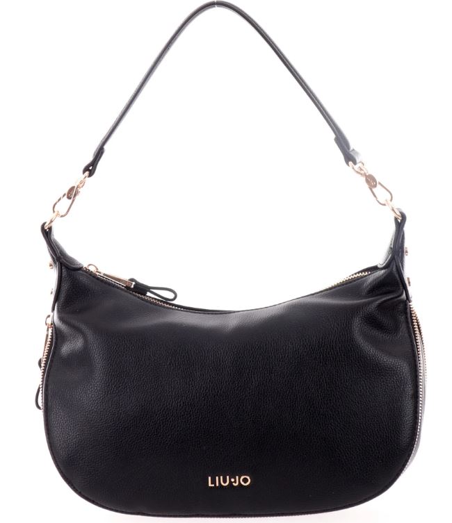 LIU JO Curved Zip Shoulder Handbag