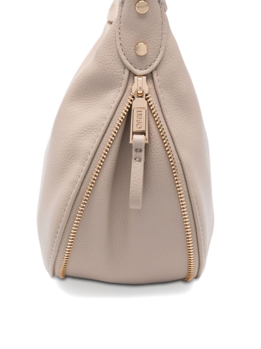 LIU JO Curved Zip Handbag with Detachable Strap