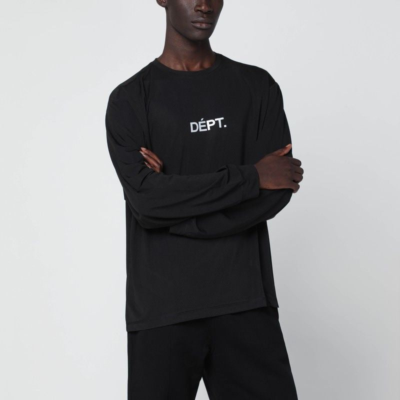 GALLERY DEPT. Active Fitness Top - Crewneck Long Sleeve Relaxed Fit