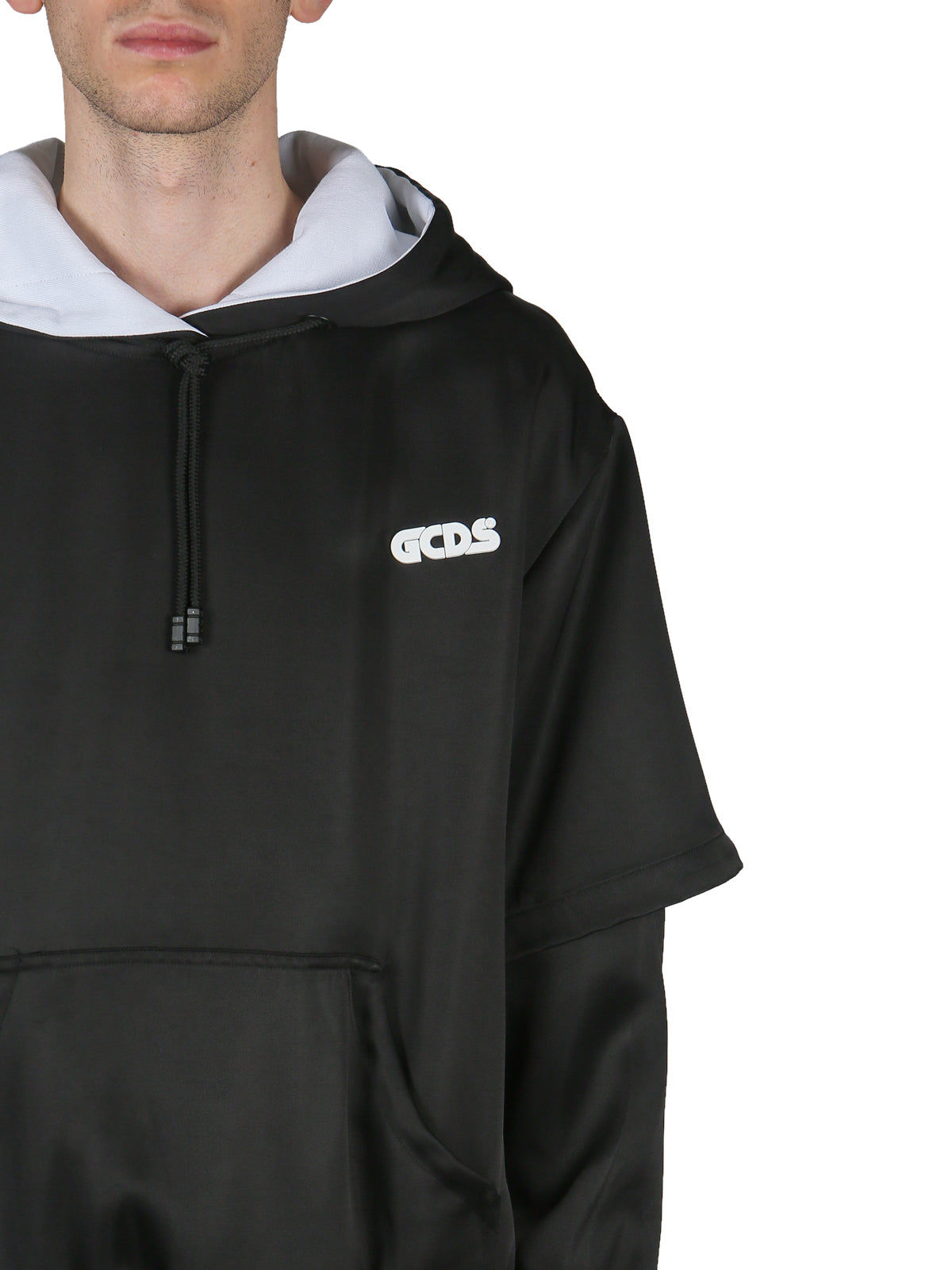 GCDS Double Hooded Sweatshirt