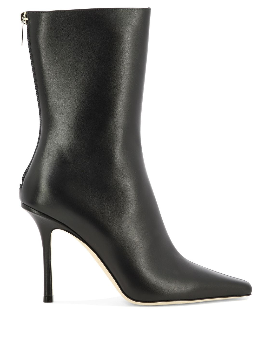 JIMMY CHOO Elegant 100 Stiletto Heel Ankle Boots