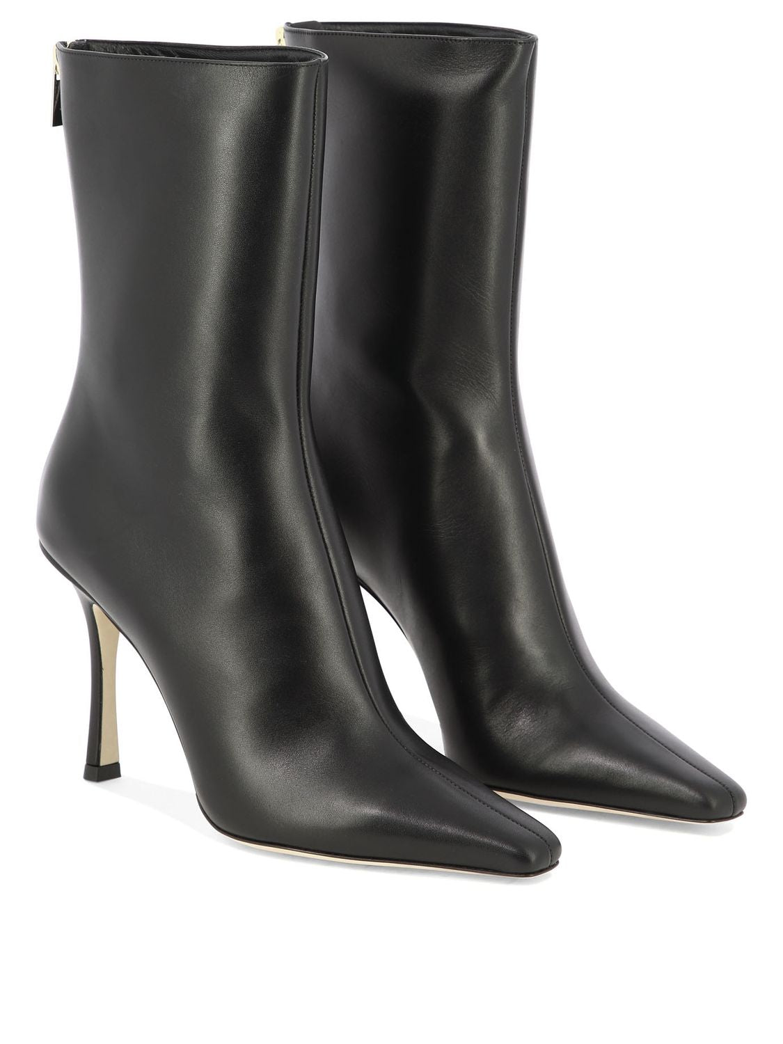 JIMMY CHOO Elegant 100 Stiletto Heel Ankle Boots