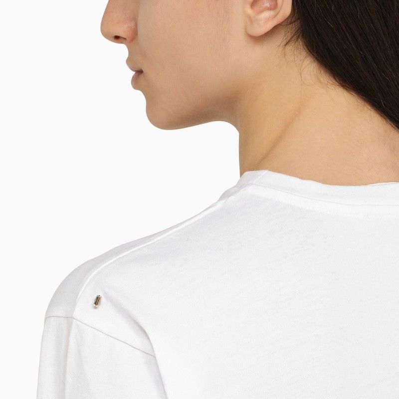MAX MARA SPORTMAX Long-Sleeved Crew-Neck T-Shirt with Bead Detail