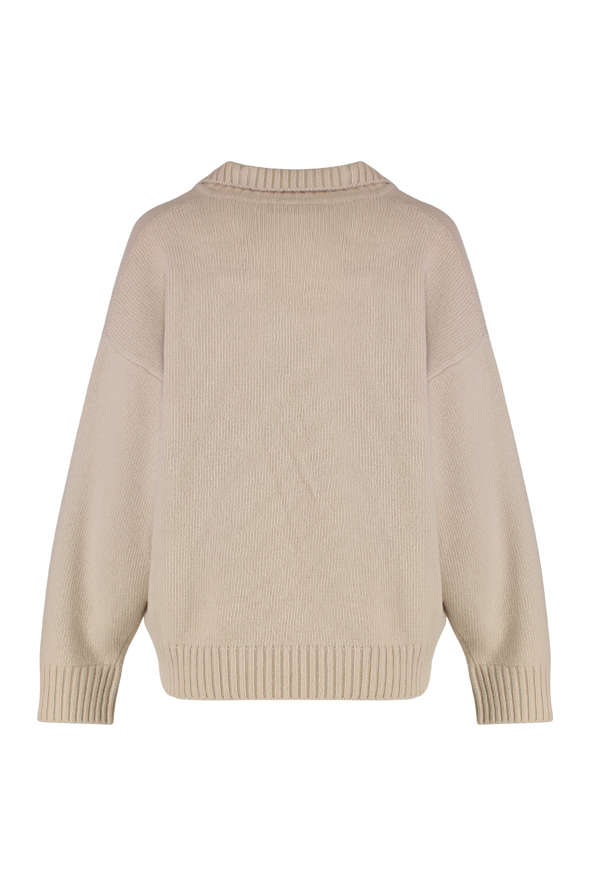 WEEKEND MAX MARA Woolen Knit Polo Shirt