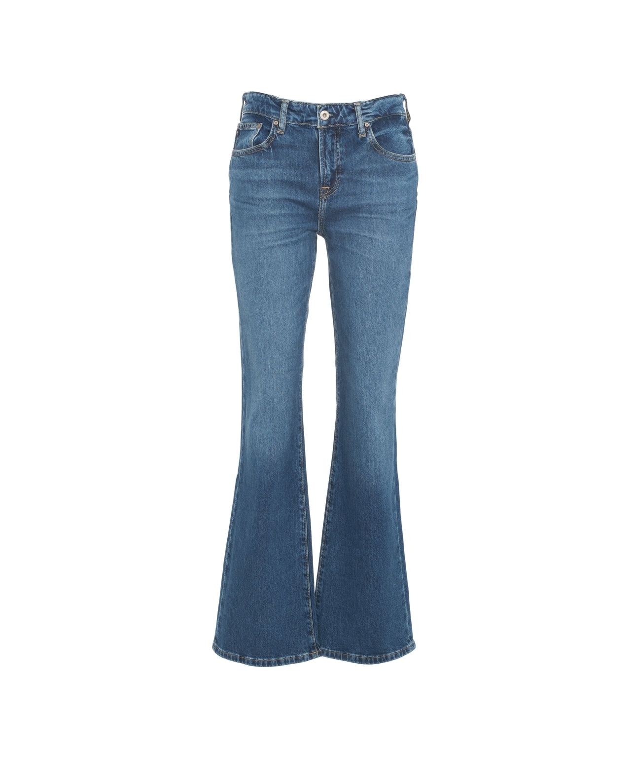 AG JEANS High-Waisted Flared Jeans