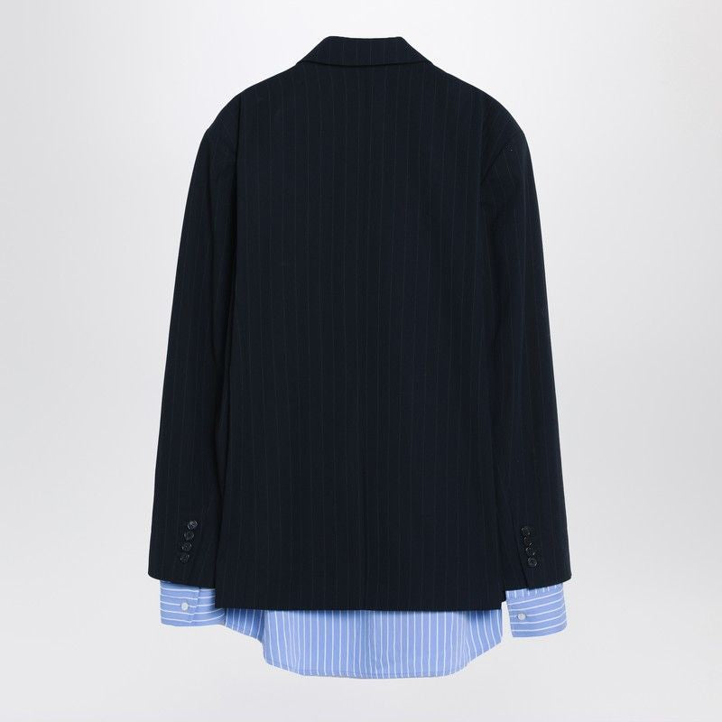 ACNE STUDIOS Single-Breasted Jacket with Shirt Detail