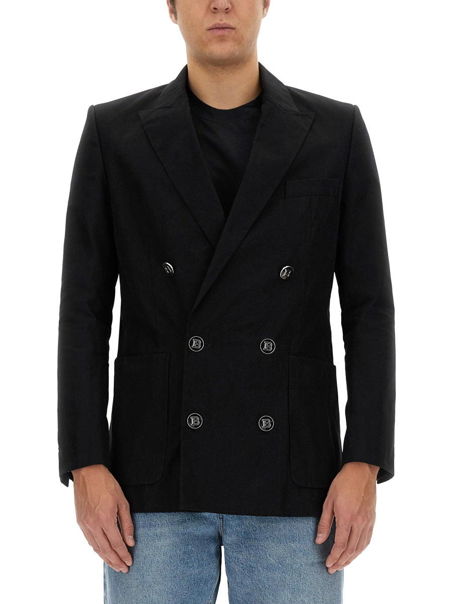 BALMAIN Double-Breasted Jacket for Men