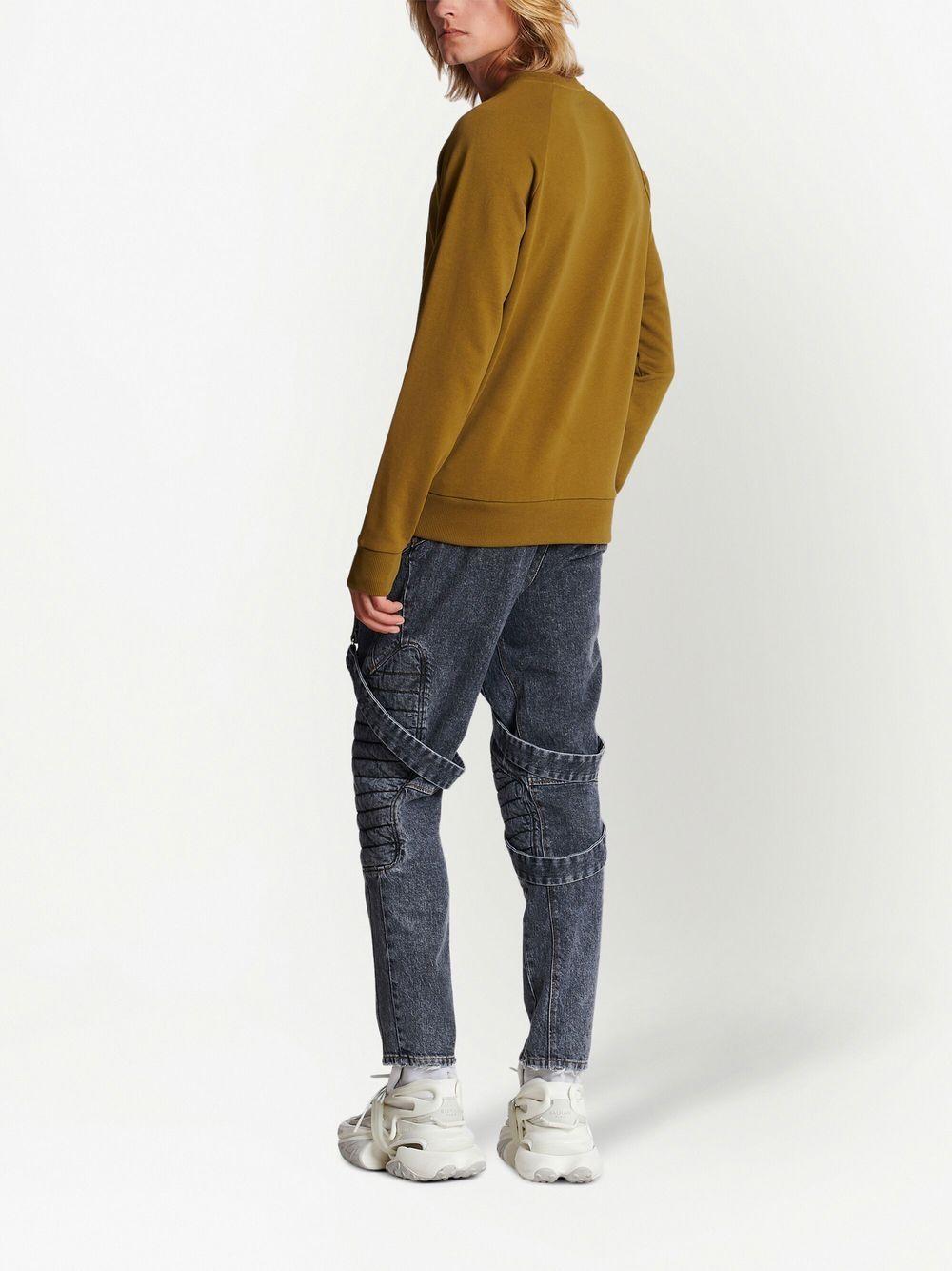 BALMAIN Stylish Printed Sweatshirt for Men - SS23 Collection