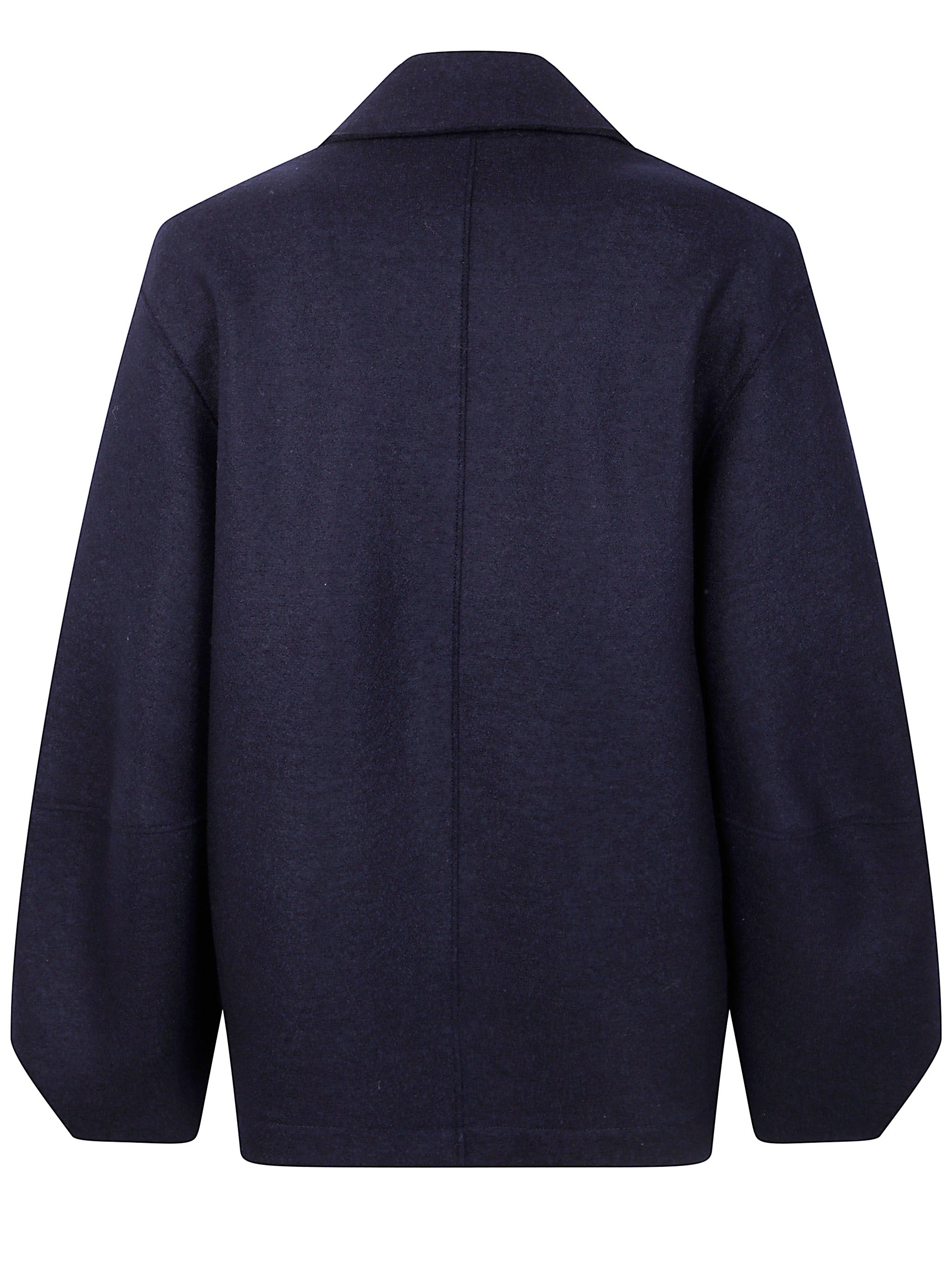 HARRIS WHARF LONDON Women's Puff Sleeves Jacket - Pressed Wool