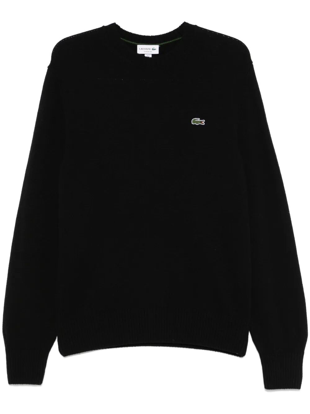 LACOSTE Wool Crew Neck Sweater for Men