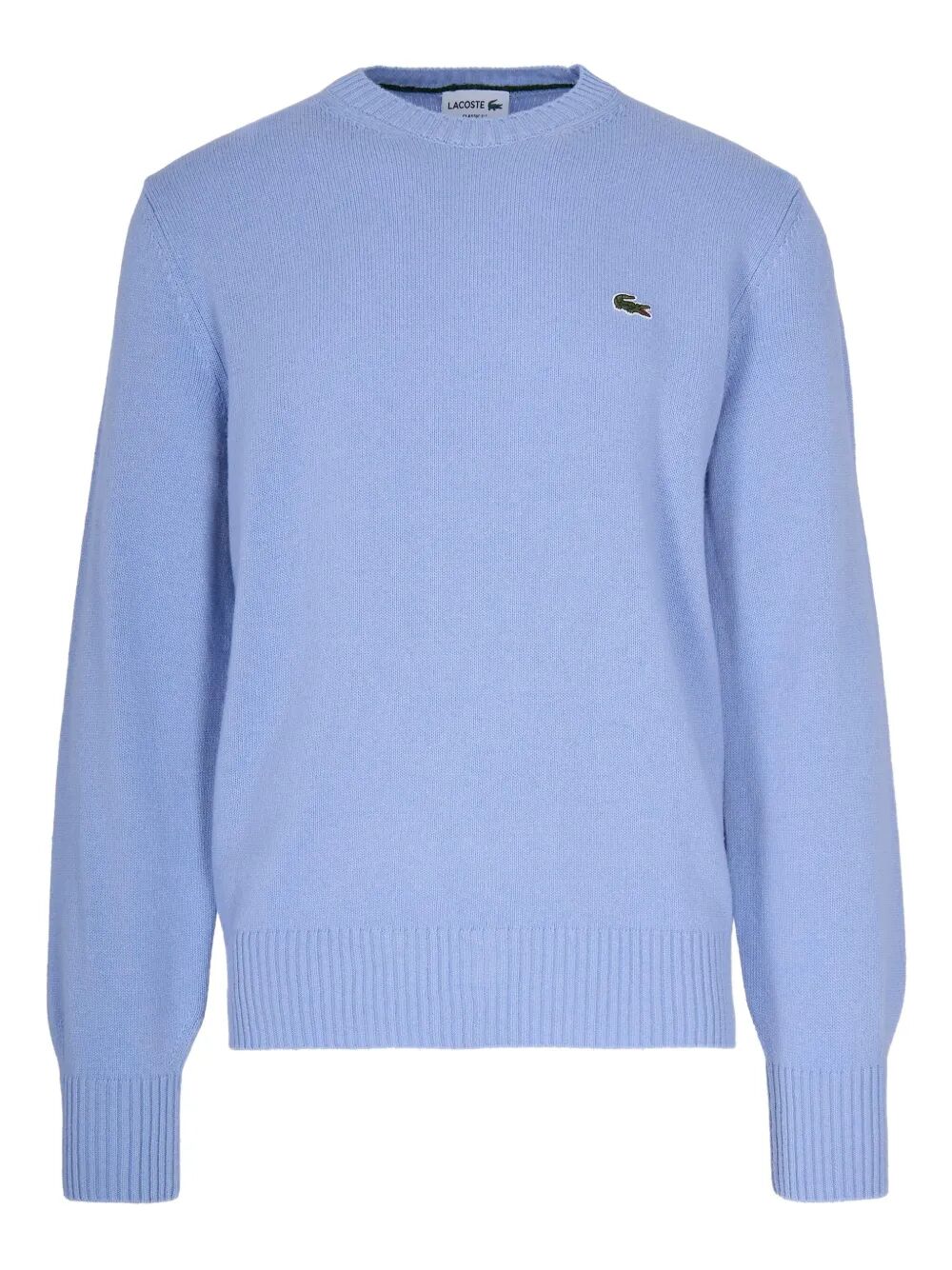 LACOSTE Classic Wool Crew Neck Sweater for Men