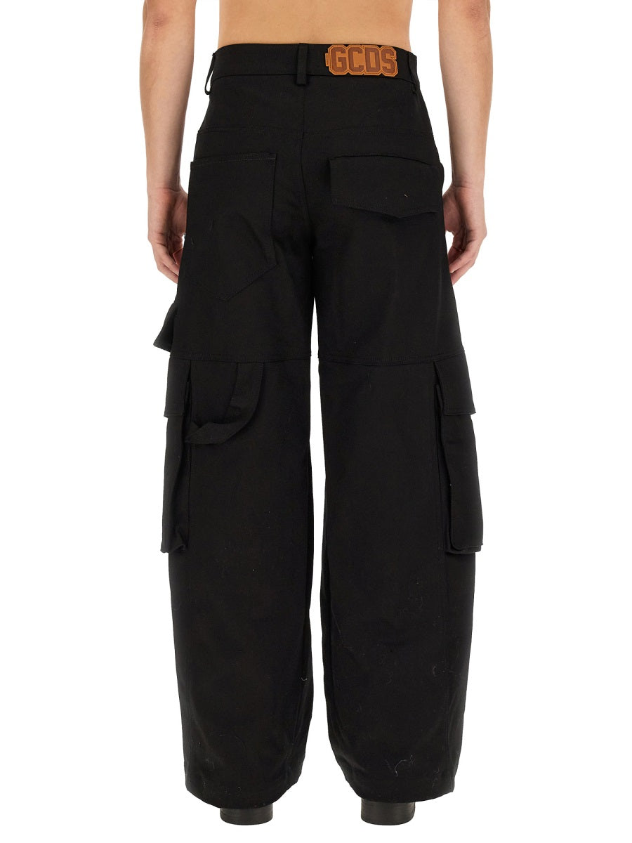 GCDS Regular Fit Cargo Pants - Size 44