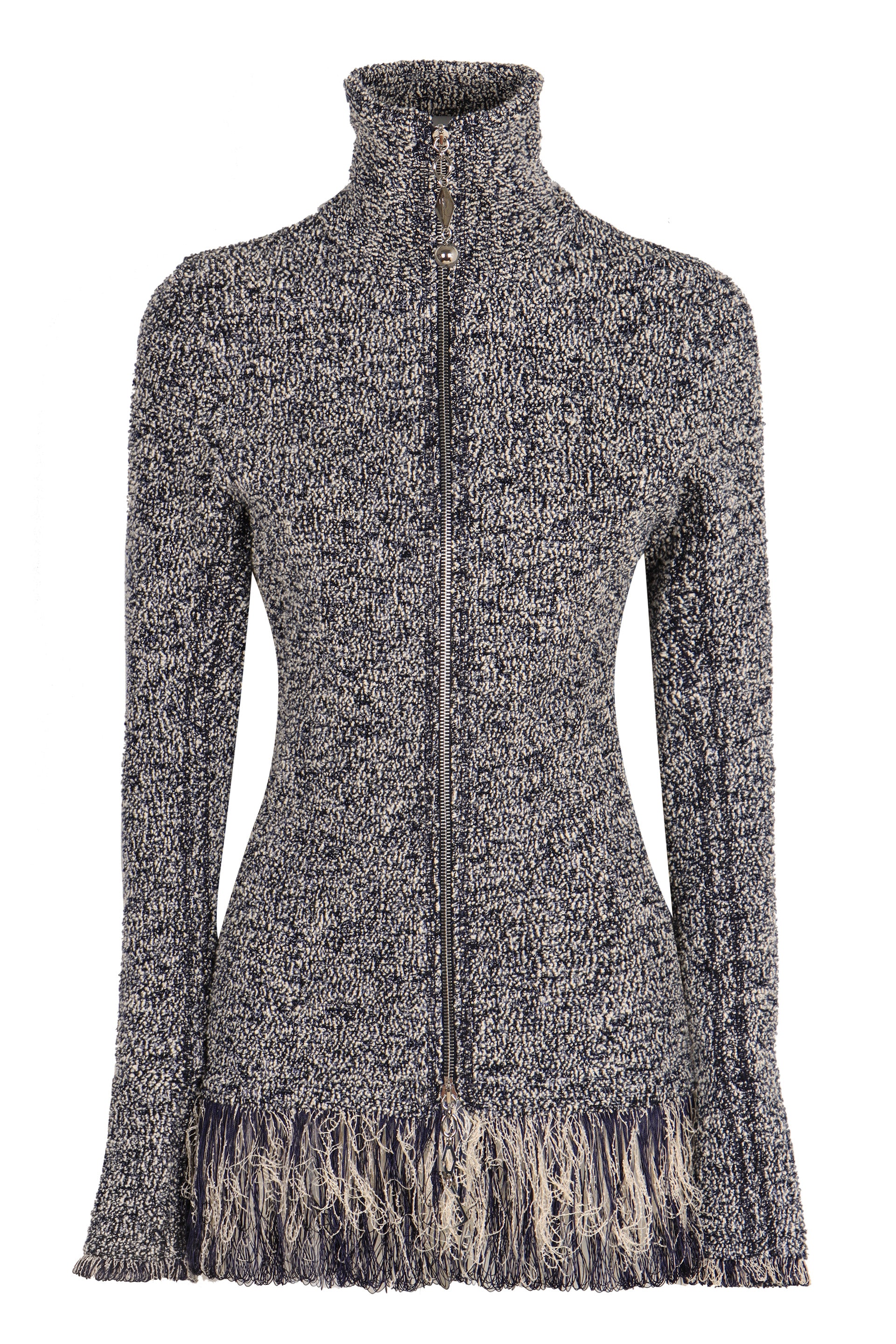 PACO RABANNE Full-Zip Cotton Cardigan for Women - FW25
