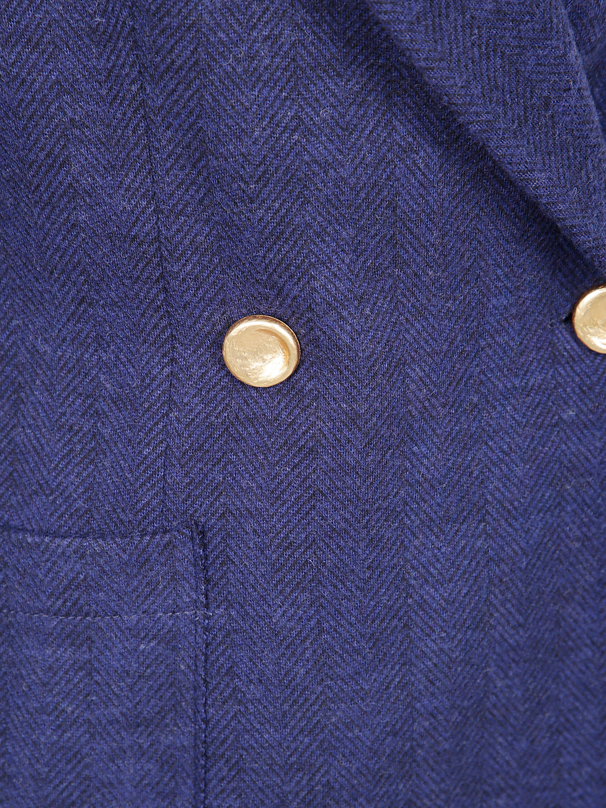HARRIS WHARF LONDON Double Breasted Blazer with Shoulder Pads