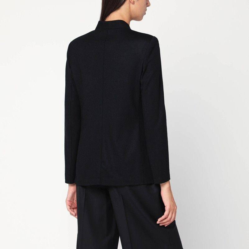 HARRIS WHARF LONDON Single-Breasted Virgin Wool Jacket