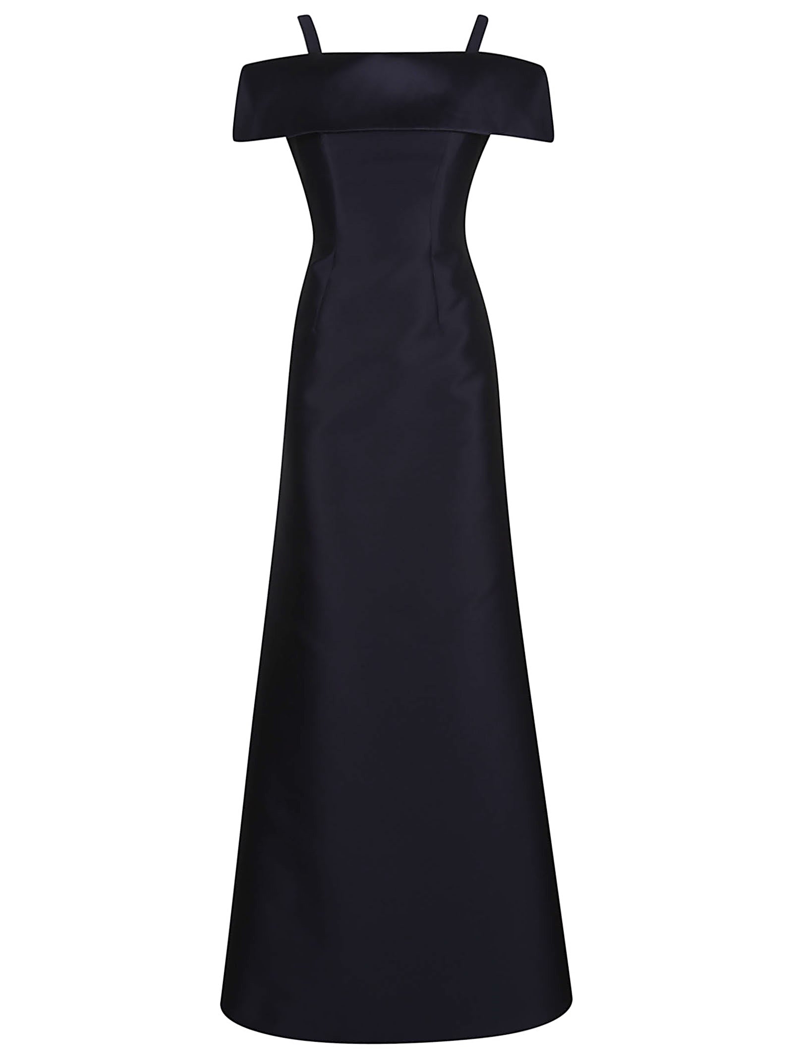 ALBERTA FERRETTI Elegant Silk MIKADO Dress