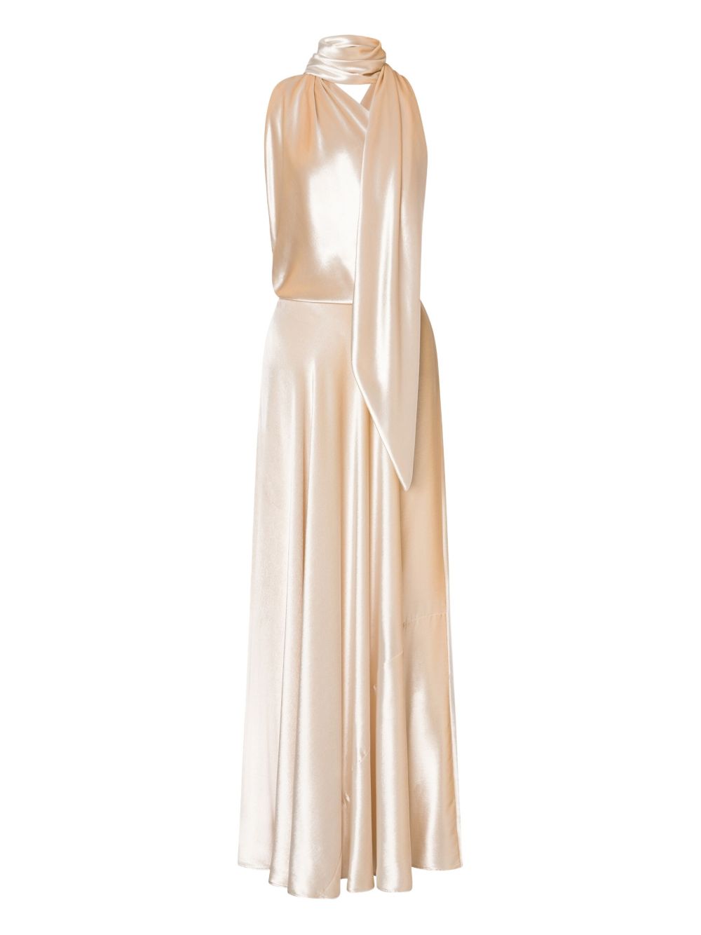 ALBERTA FERRETTI Elegant One-Shoulder Velvet Gown for Women - FW25