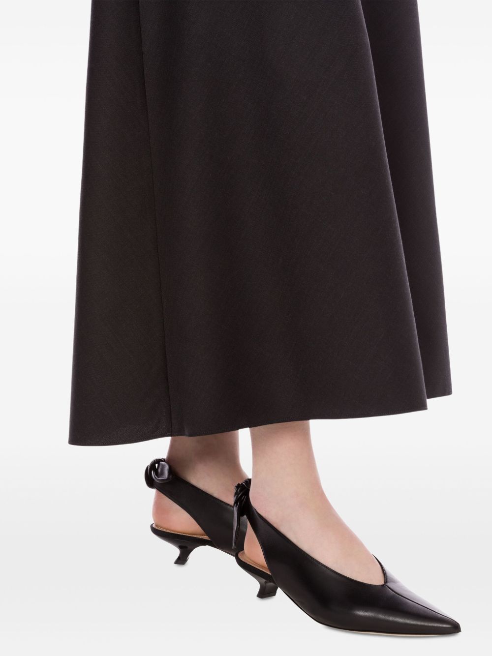 ALBERTA FERRETTI High-Waisted Midi Skirt
