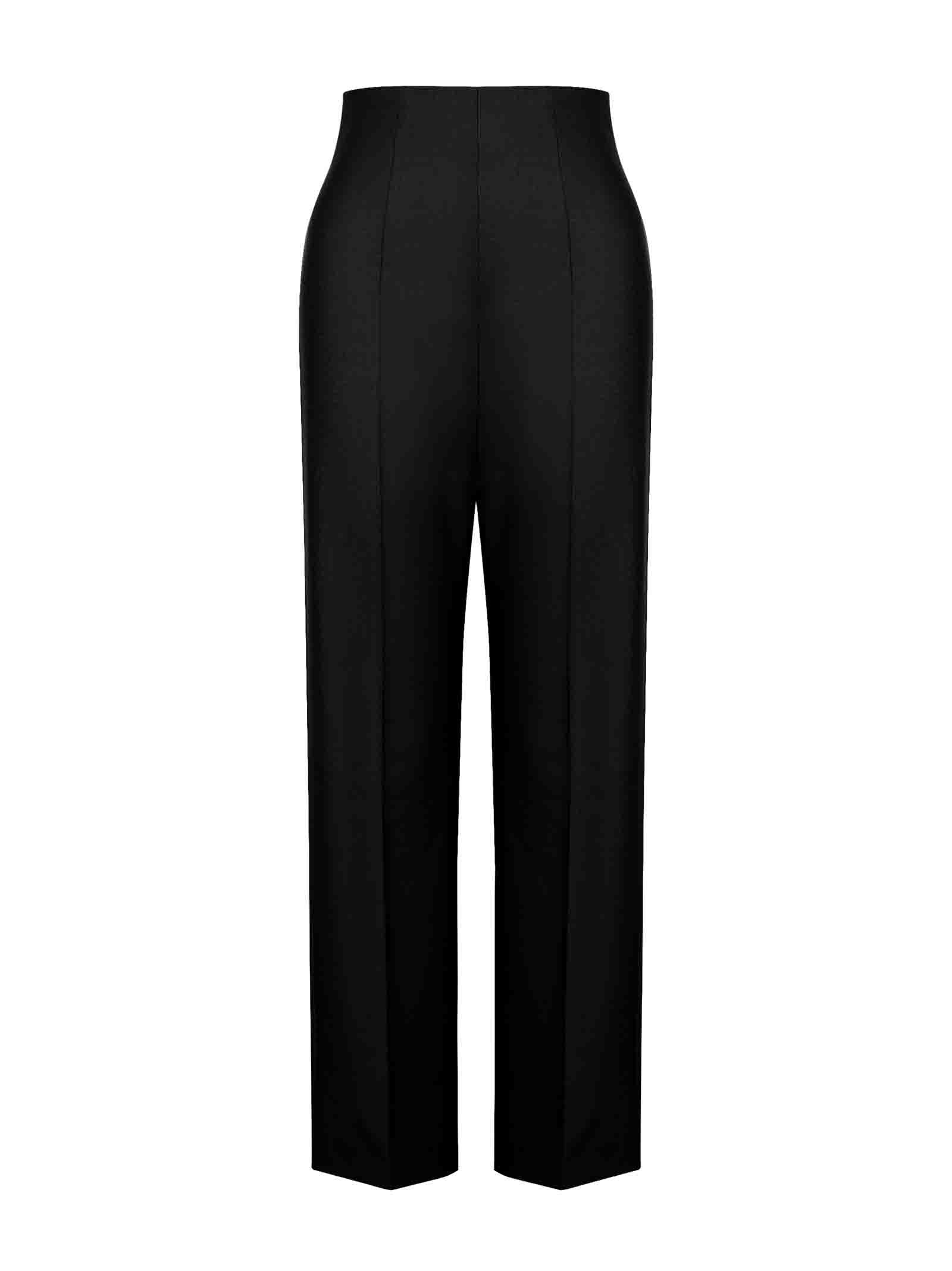 ALBERTA FERRETTI High-Waisted Lightweight Trousers