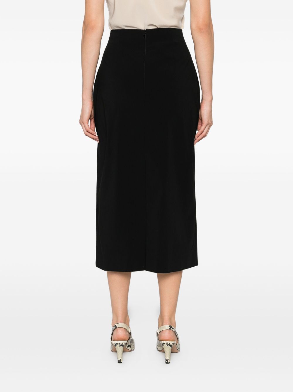 ALBERTA FERRETTI Elegant Midi Pencil Skirt