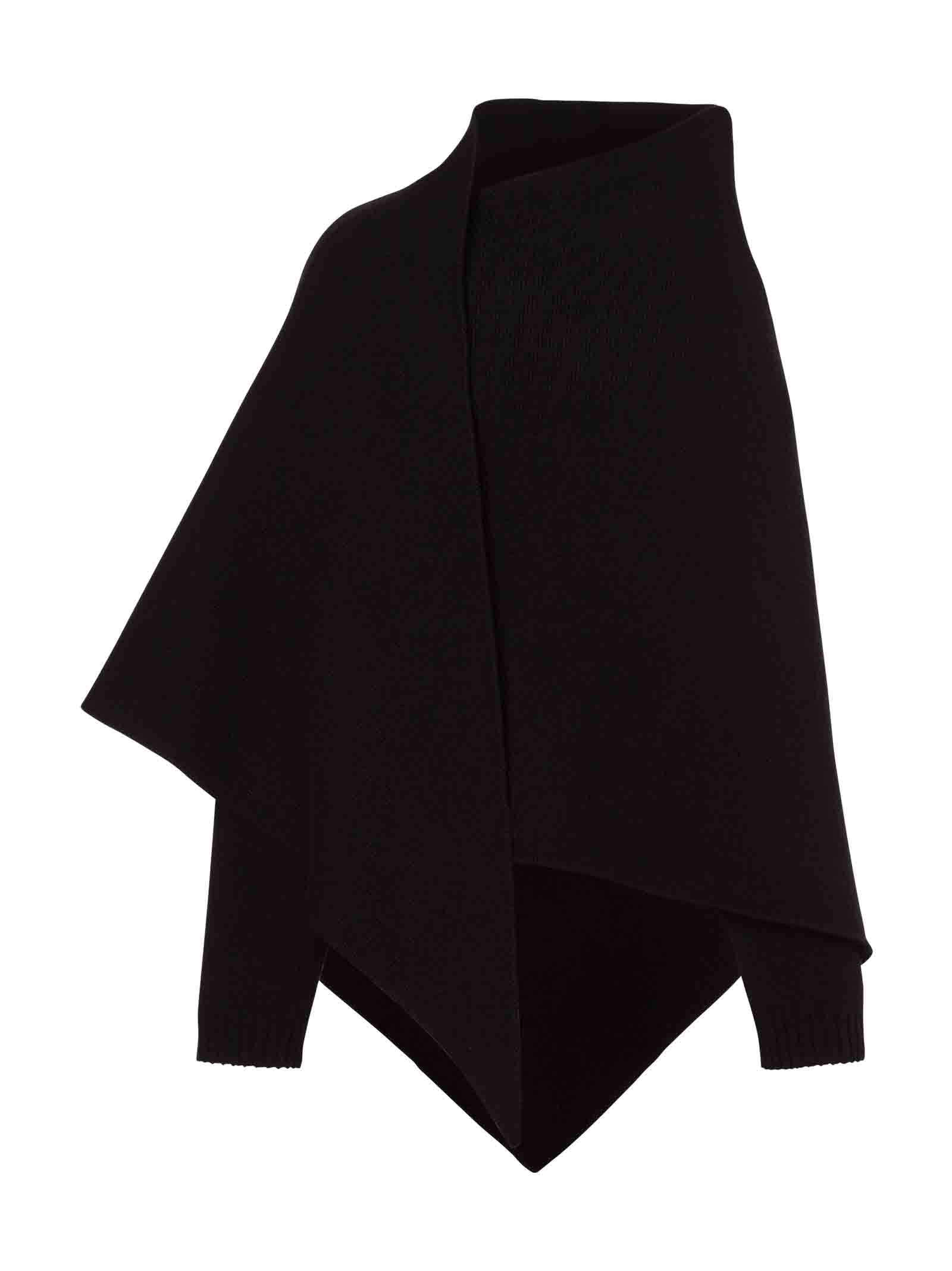 ALBERTA FERRETTI Asymmetric Cardigan with Scarf Collar - Women’s Mini