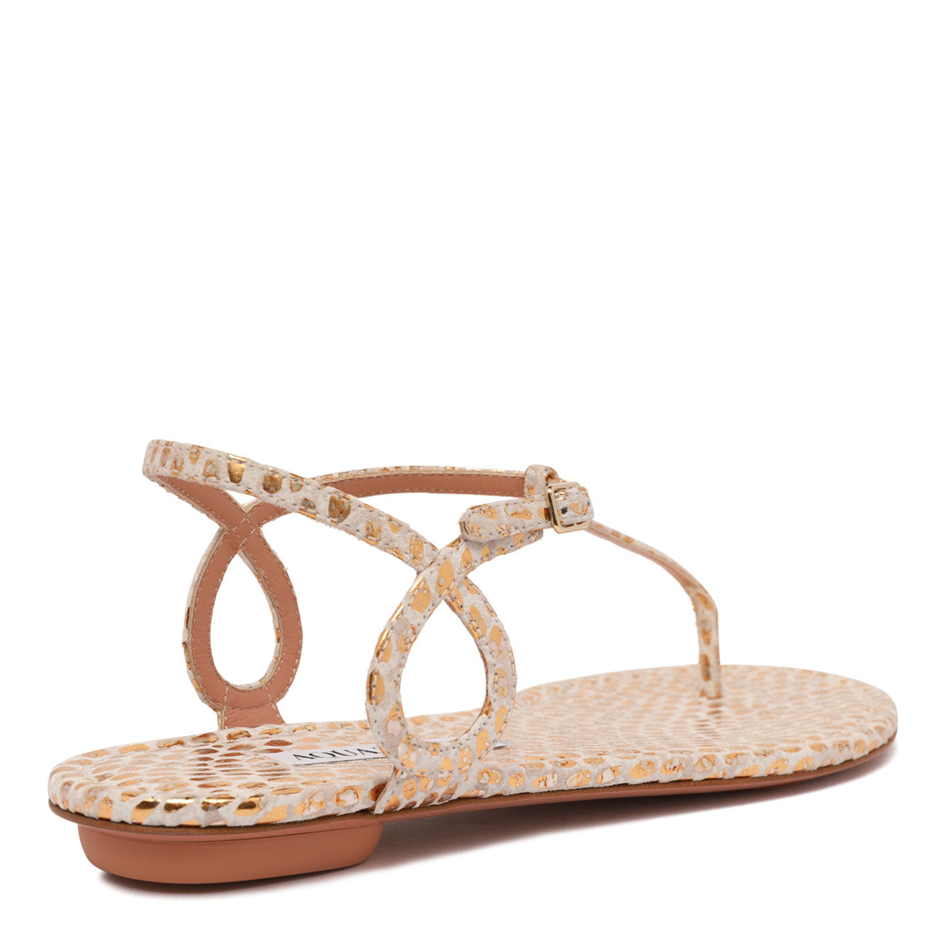 AQUAZZURA Soft Goat Leather Sandals for Women