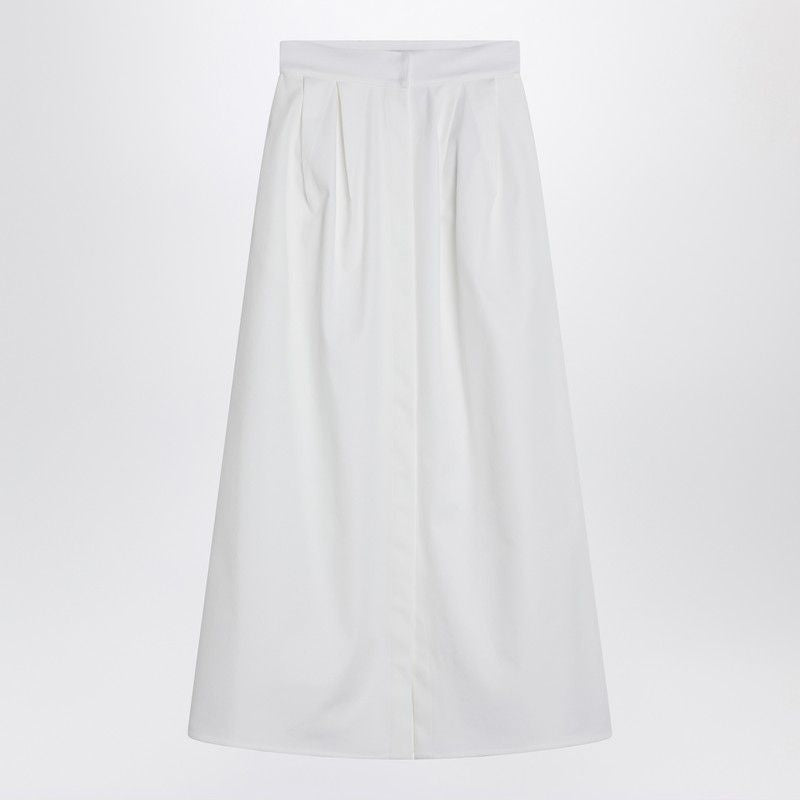 MAX MARA Wide Gabardine Skirt