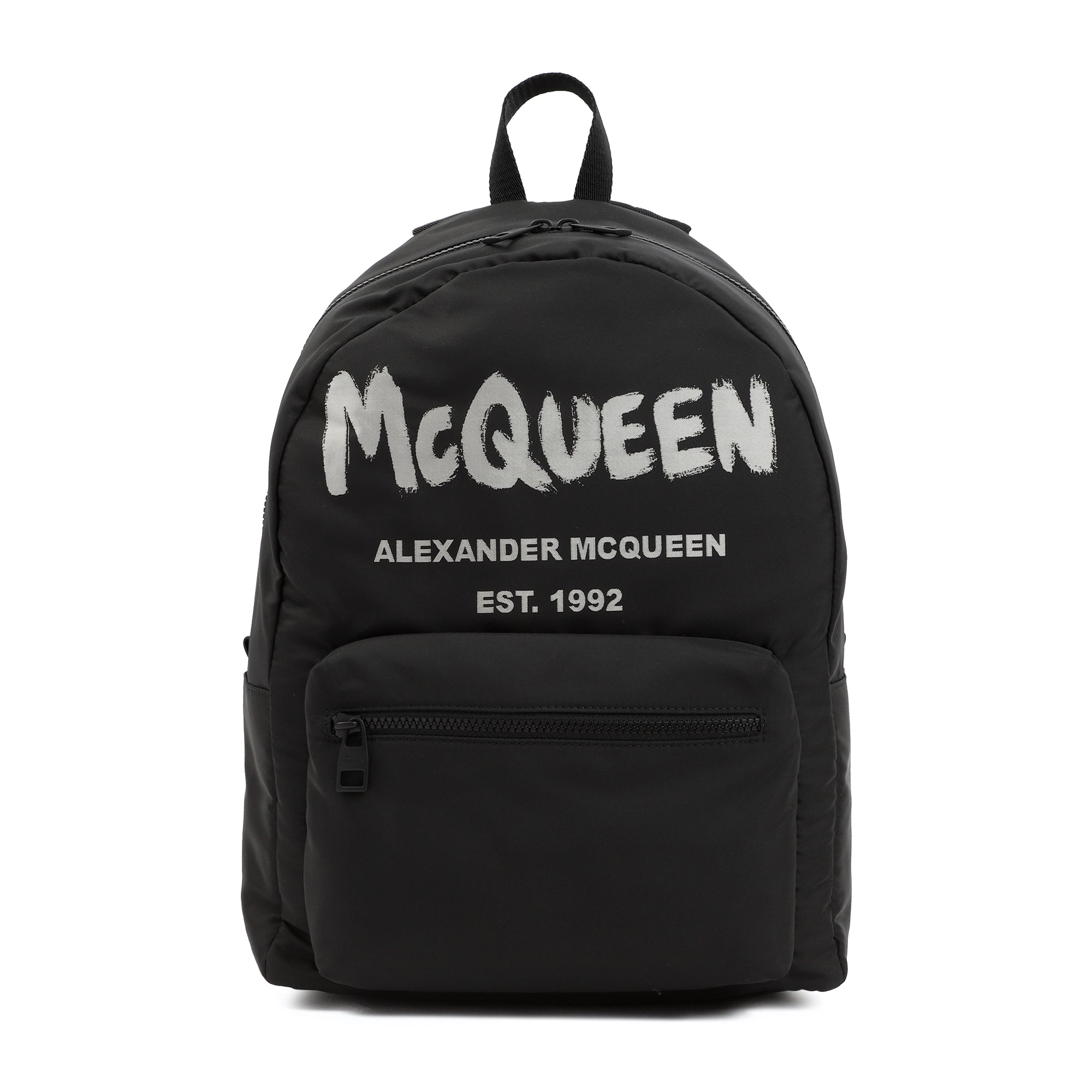 ALEXANDER MCQUEEN Graffiti Metropolitan Backpack 29cm x 41cm x 14cm