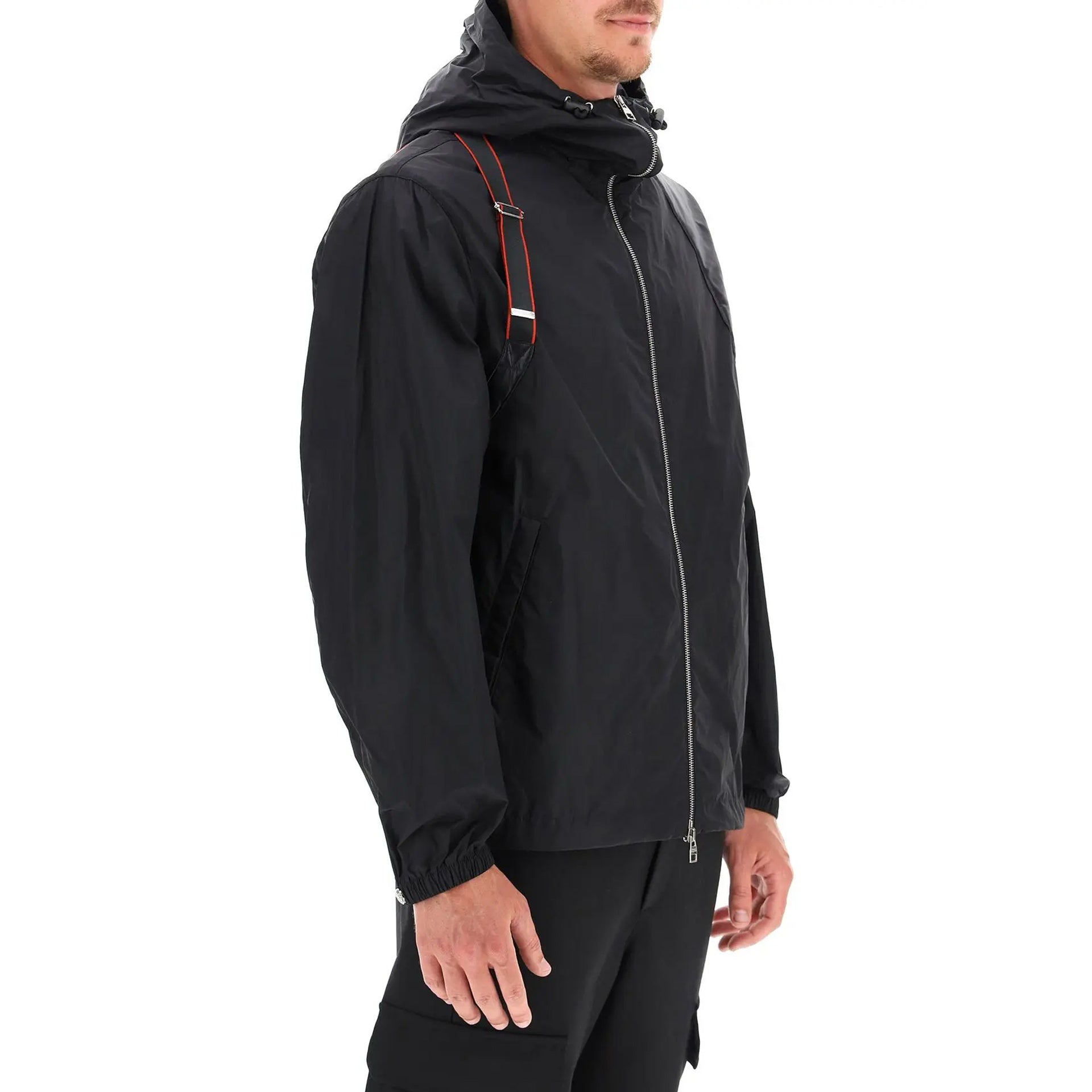 ALEXANDER MCQUEEN Harness Windbreaker for Men - Spring Summer