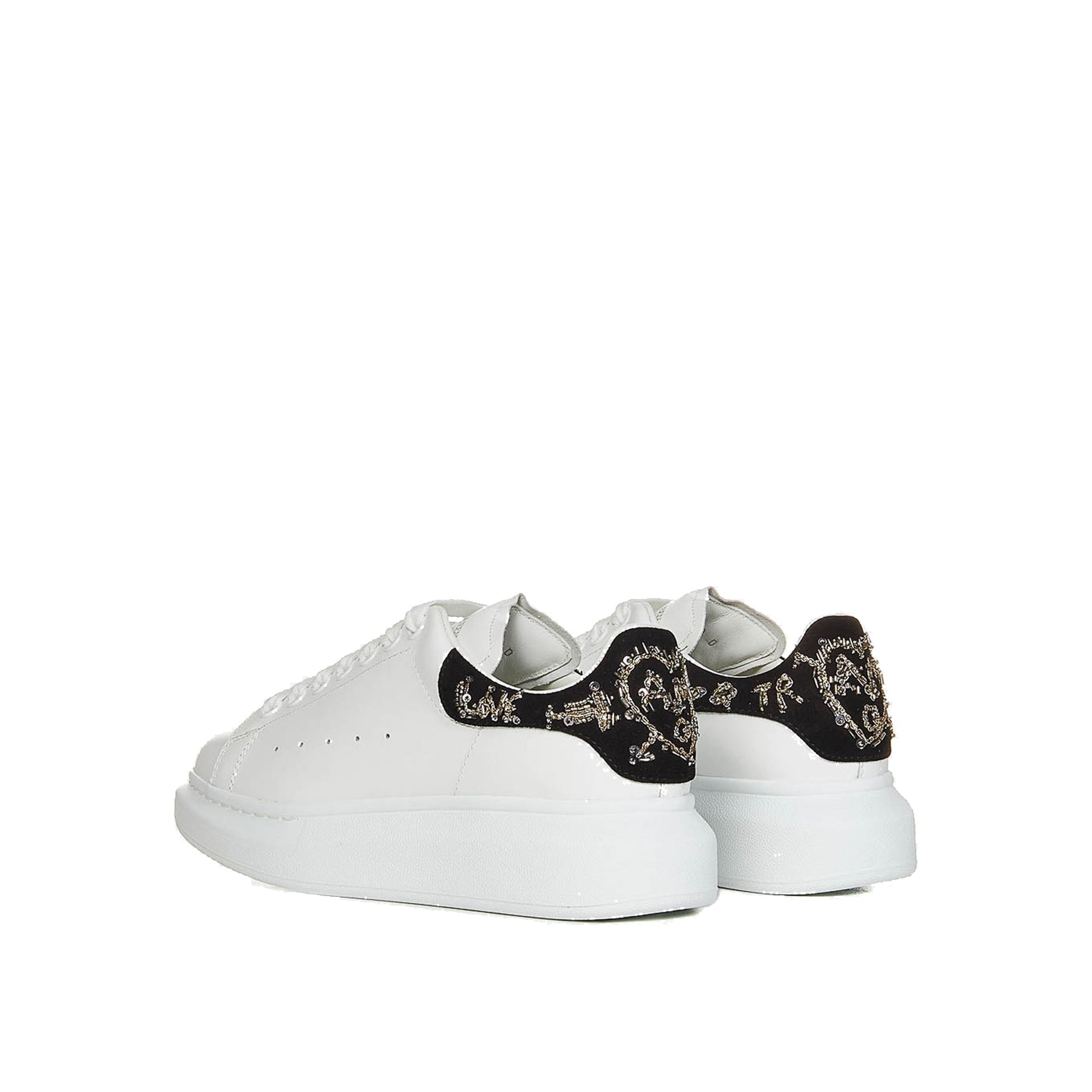 ALEXANDER MCQUEEN Oversized Leather Sneaker - Men's