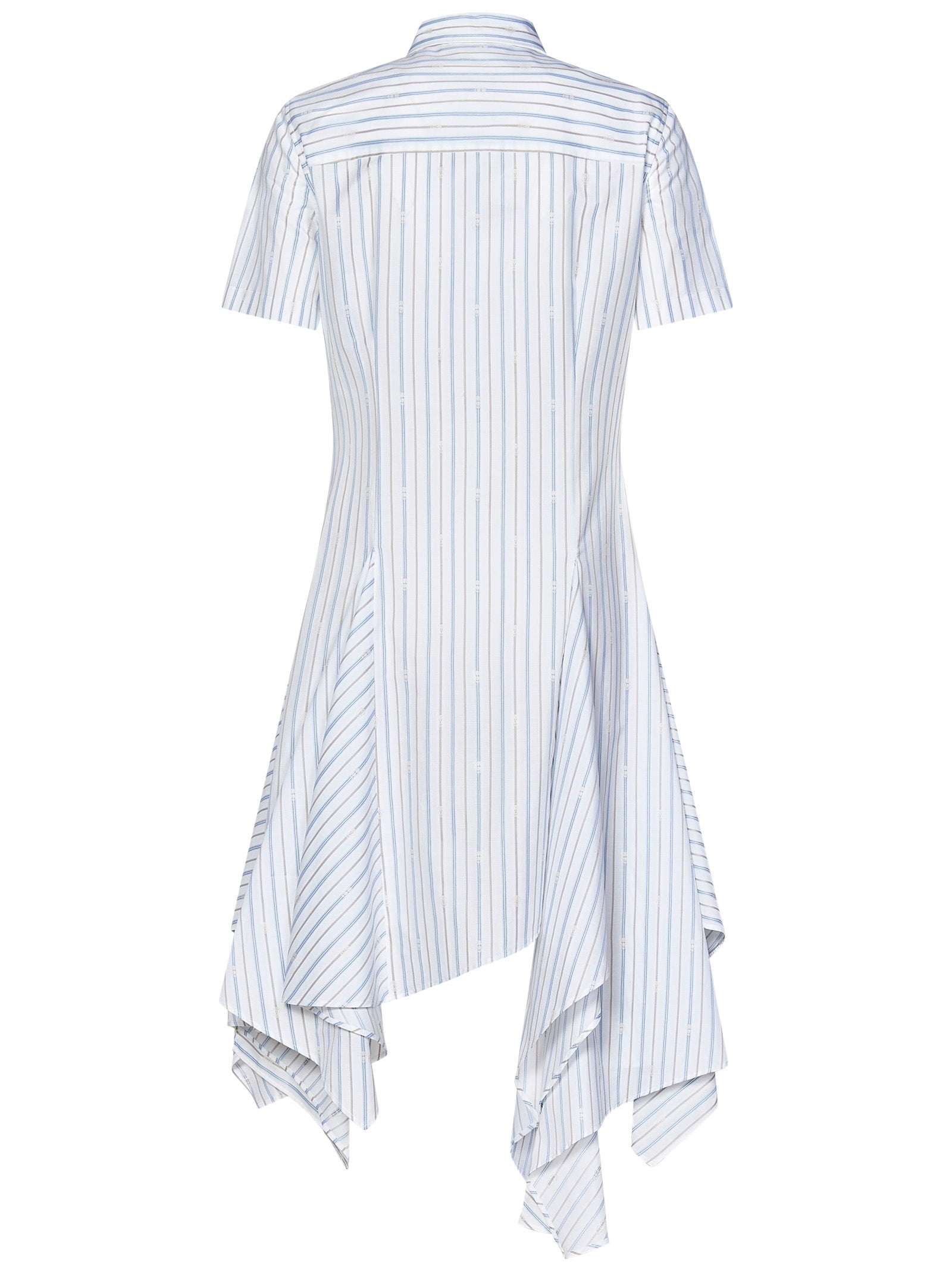 ALEXANDER MCQUEEN Asymmetric Mini Shirt Dress