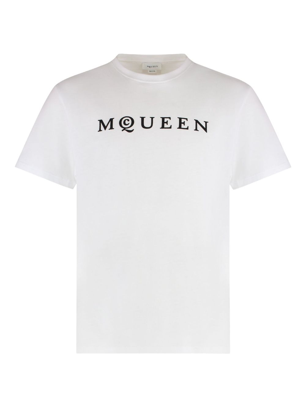 ALEXANDER MCQUEEN Classic Fit T-Shirt for Men - Fall Winter 25/26