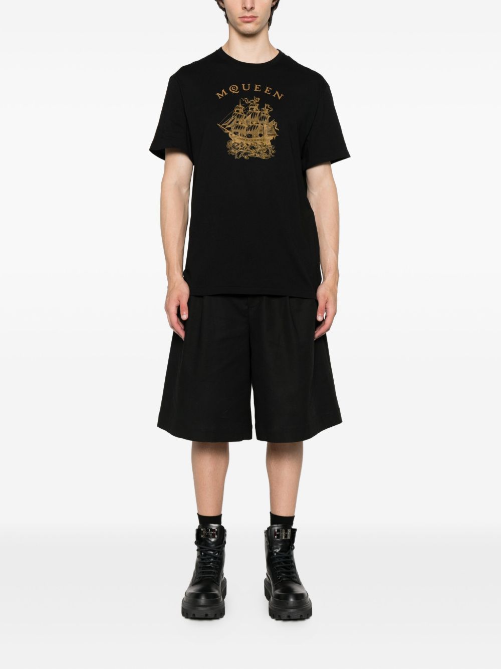ALEXANDER MCQUEEN Stylish T-shirt E Polo for Men - FW25 Edition
