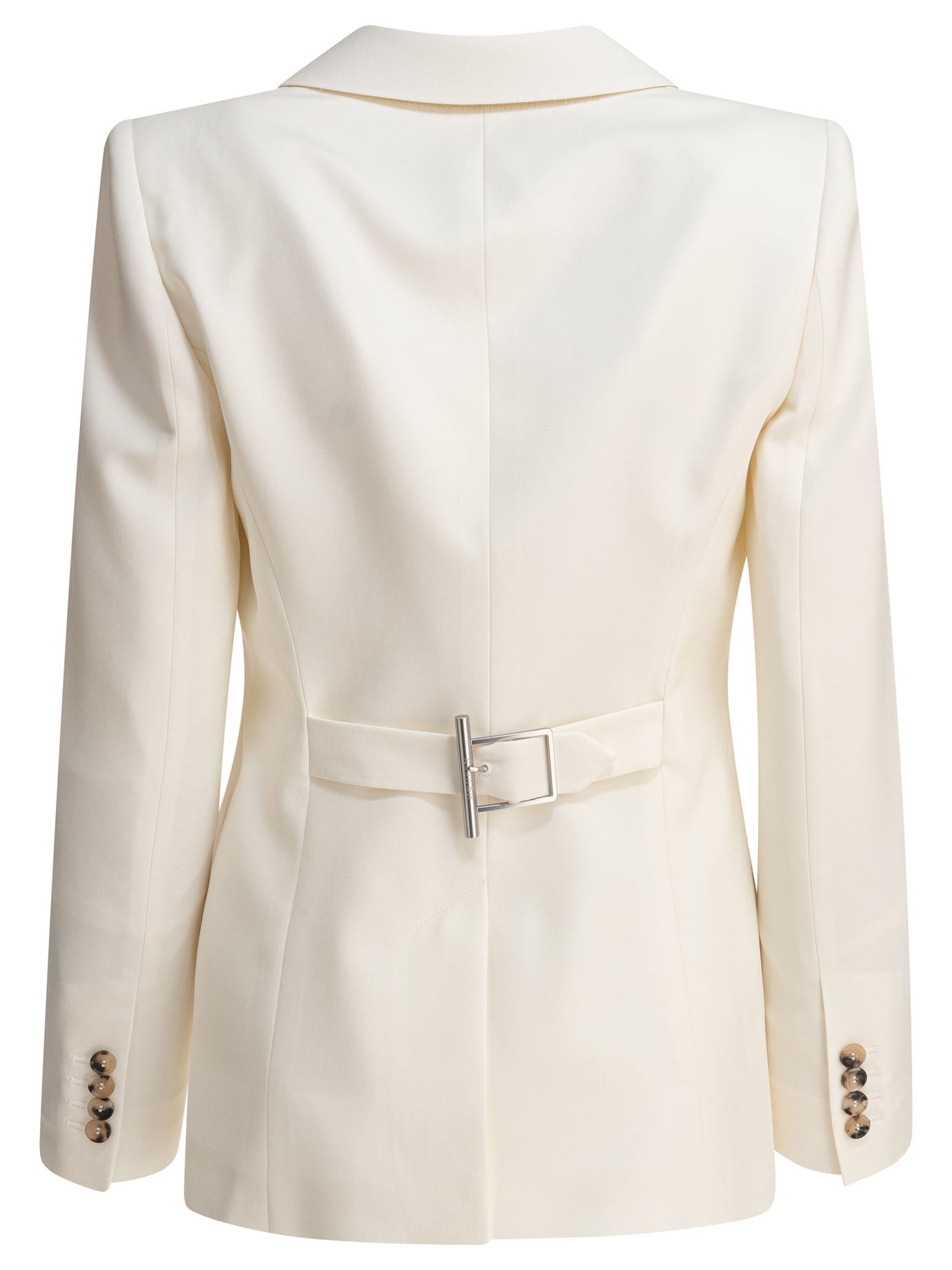 ALEXANDER MCQUEEN Elegant Wool Jacket for Women - Spring Summer 25