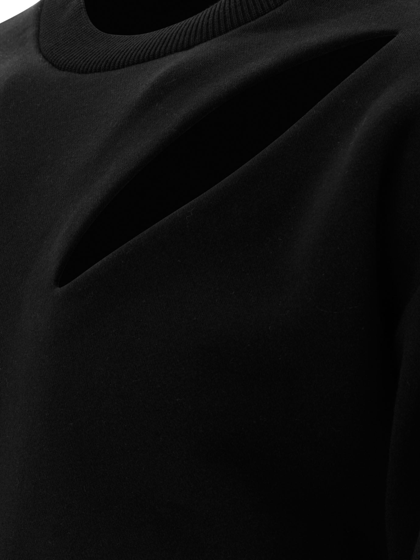 ALEXANDER MCQUEEN Cut-Out Detail Regular Fit Sweatshirt